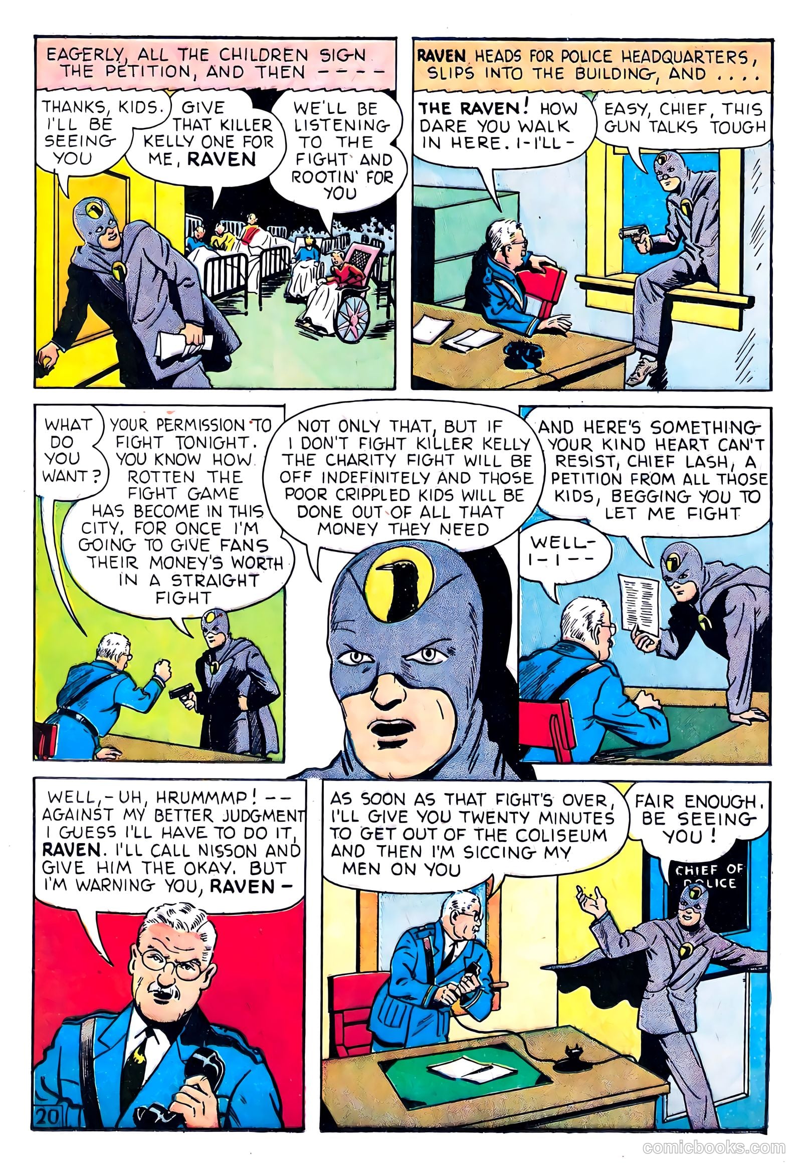 Lightning Comics #5 (1942) — page 24 of 72