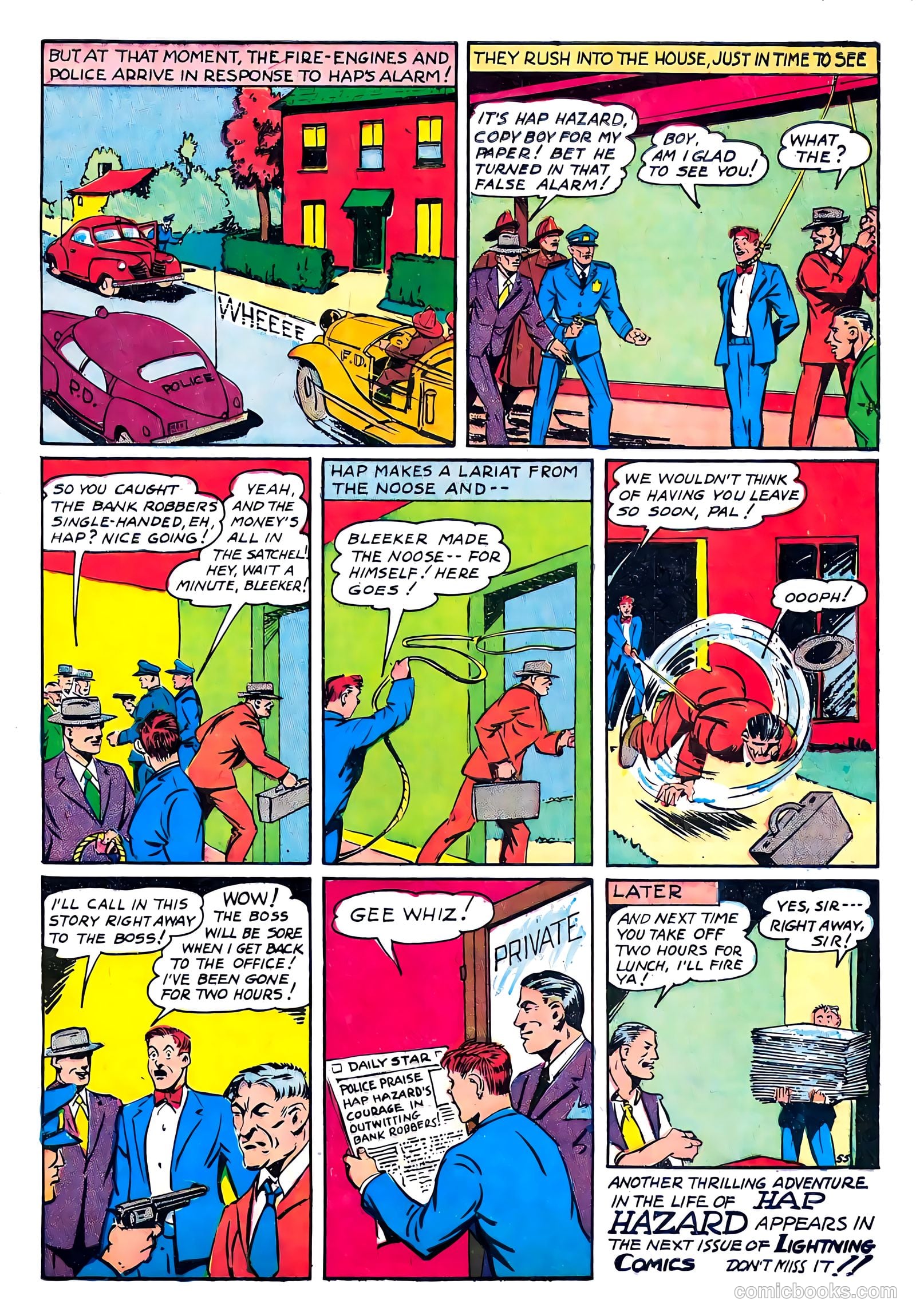 Lightning Comics #5 (1942) — page 59 of 72