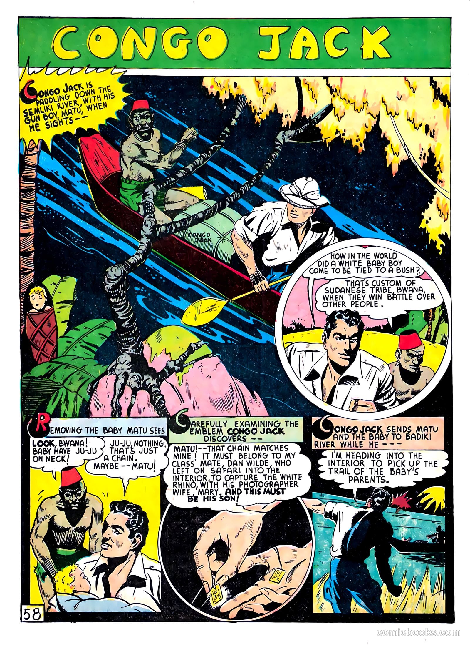 Lightning Comics #5 (1942) — page 62 of 72