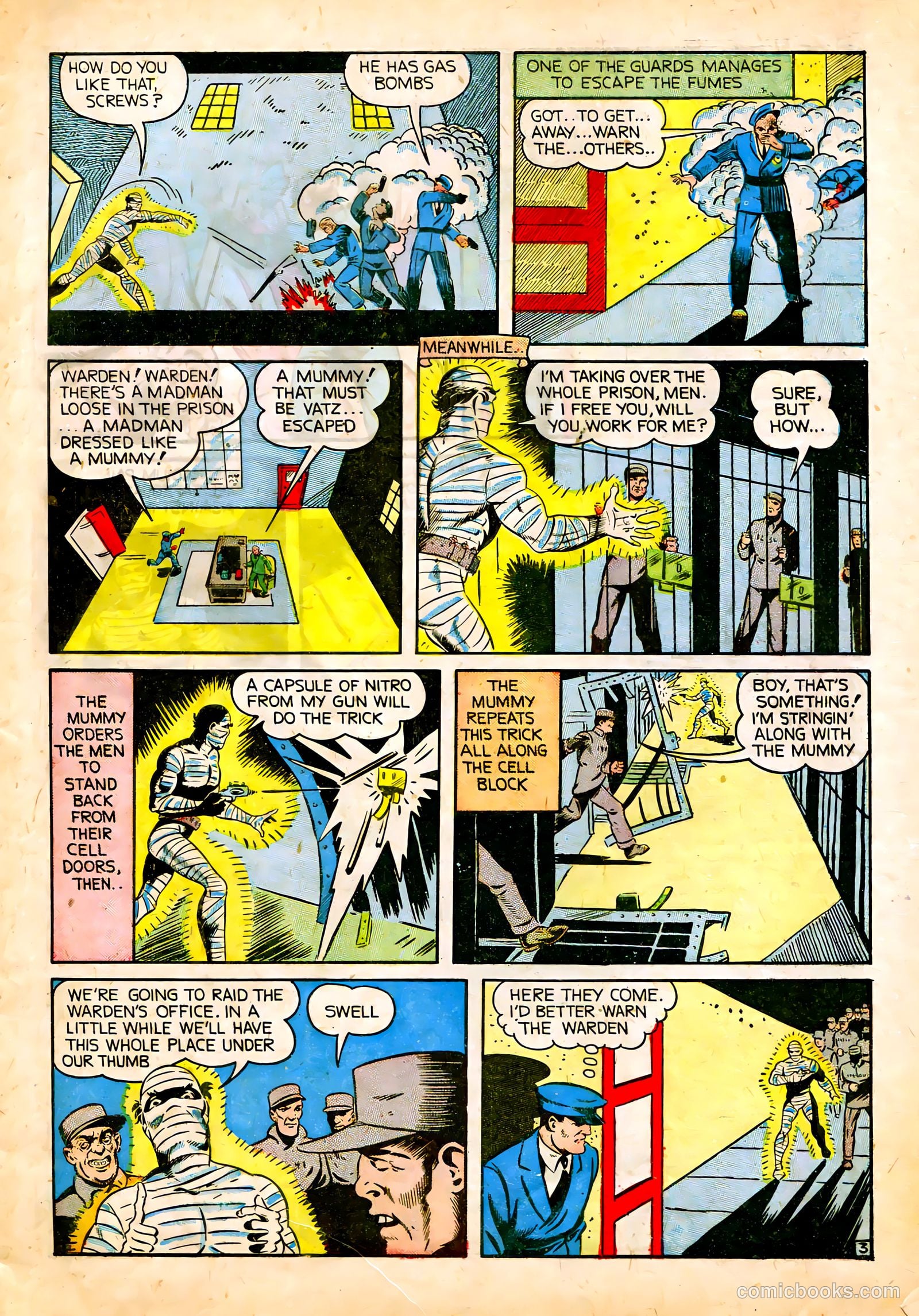 Lightning Comics #6 (1942) — page 5 of 68