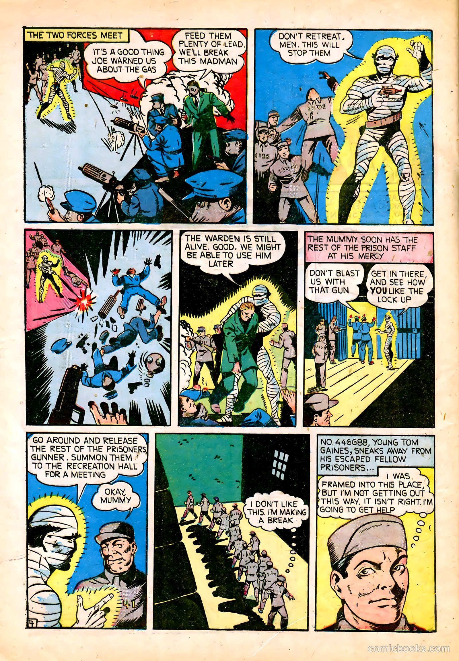 Lightning Comics #6 (1942) — page 6 of 68