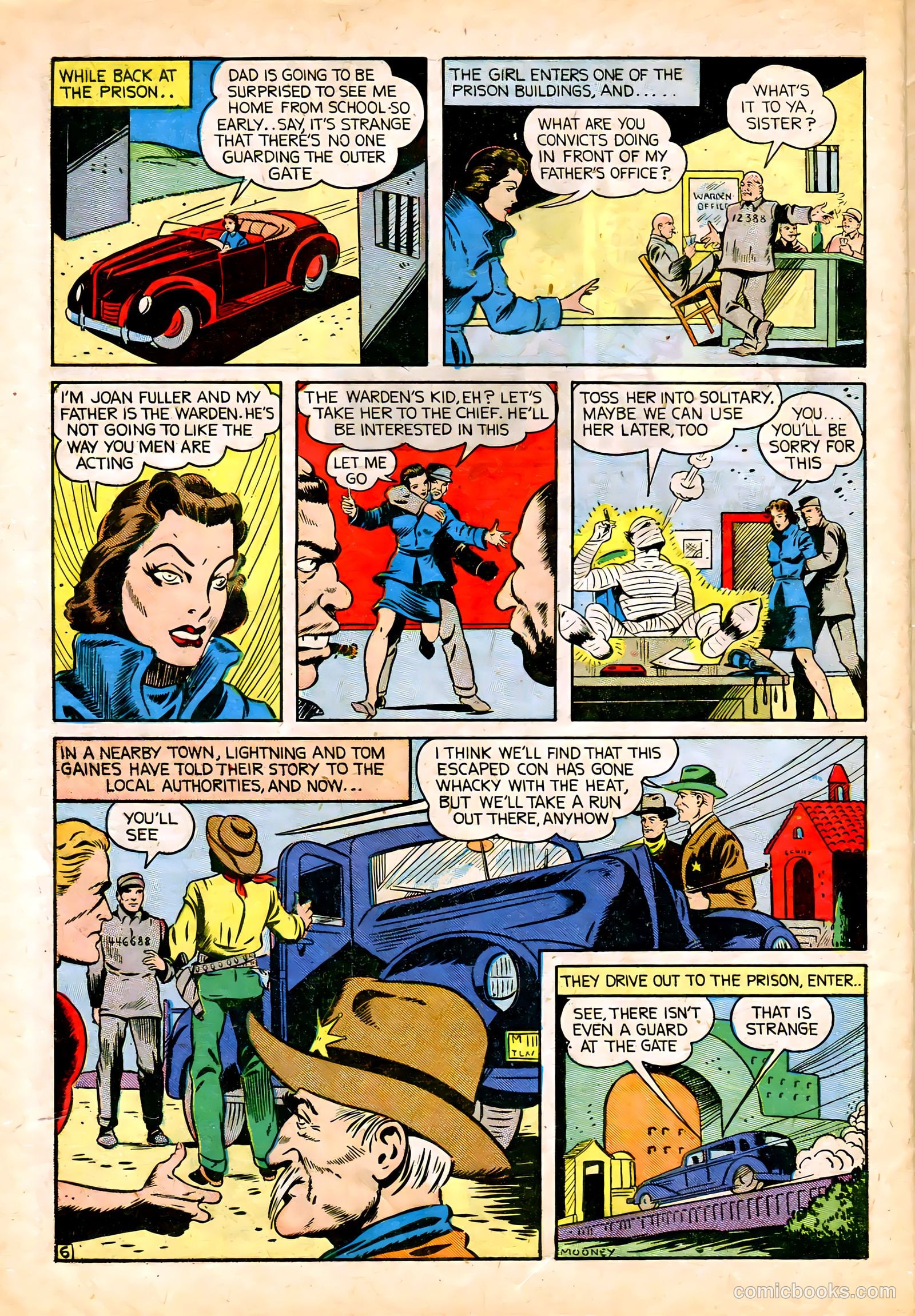 Lightning Comics #6 (1942) — page 8 of 68