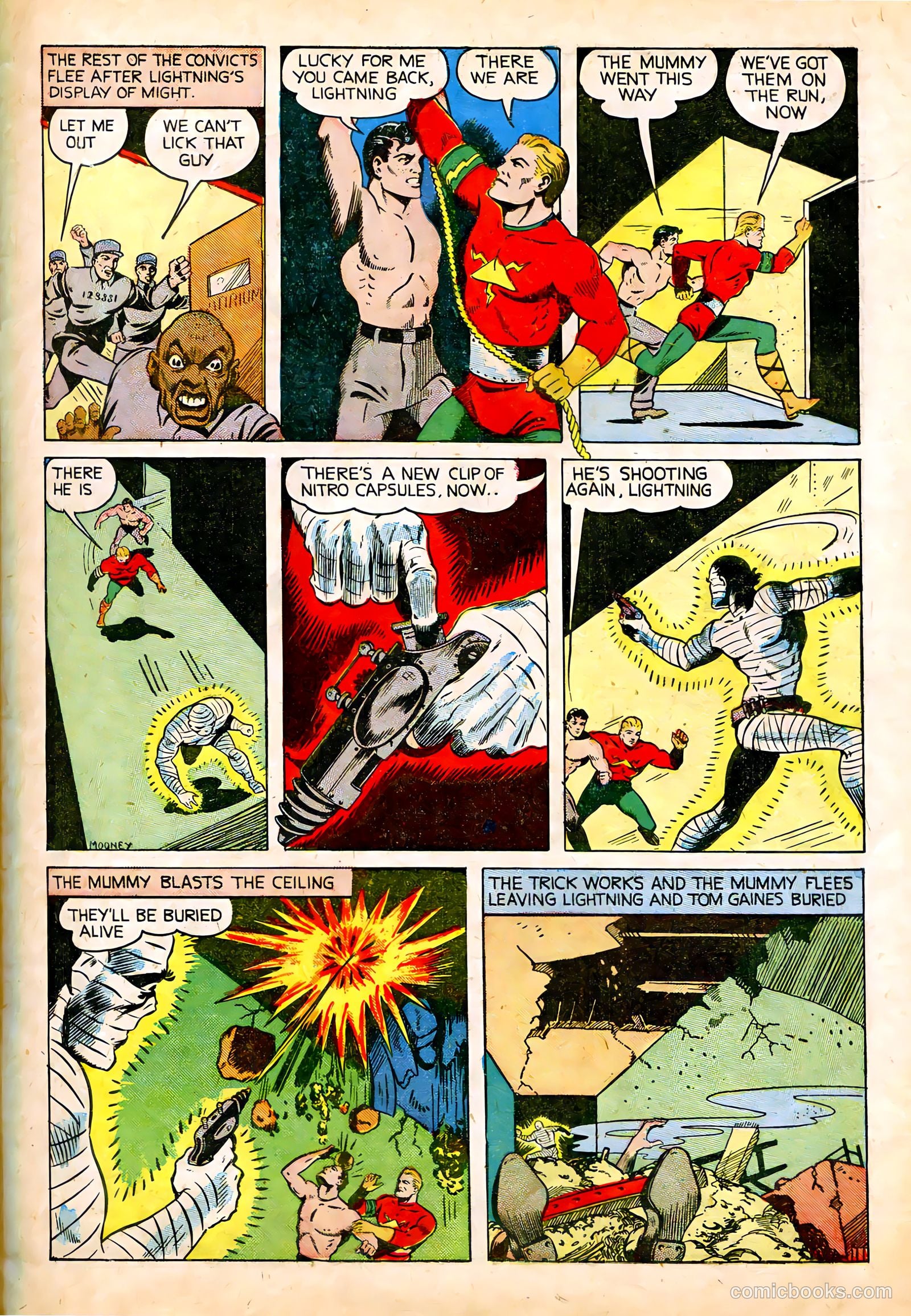 Lightning Comics #6 (1942) — page 13 of 68
