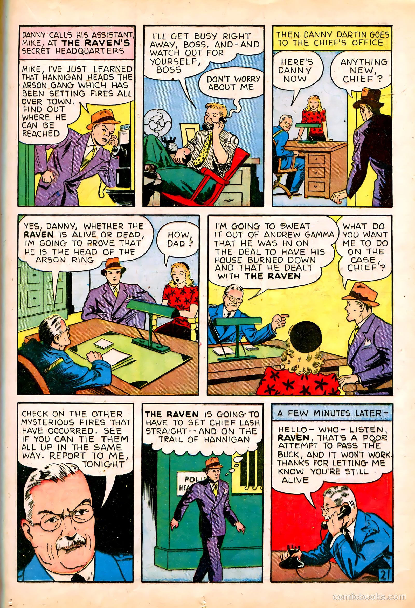 Lightning Comics #6 (1942) — page 23 of 68