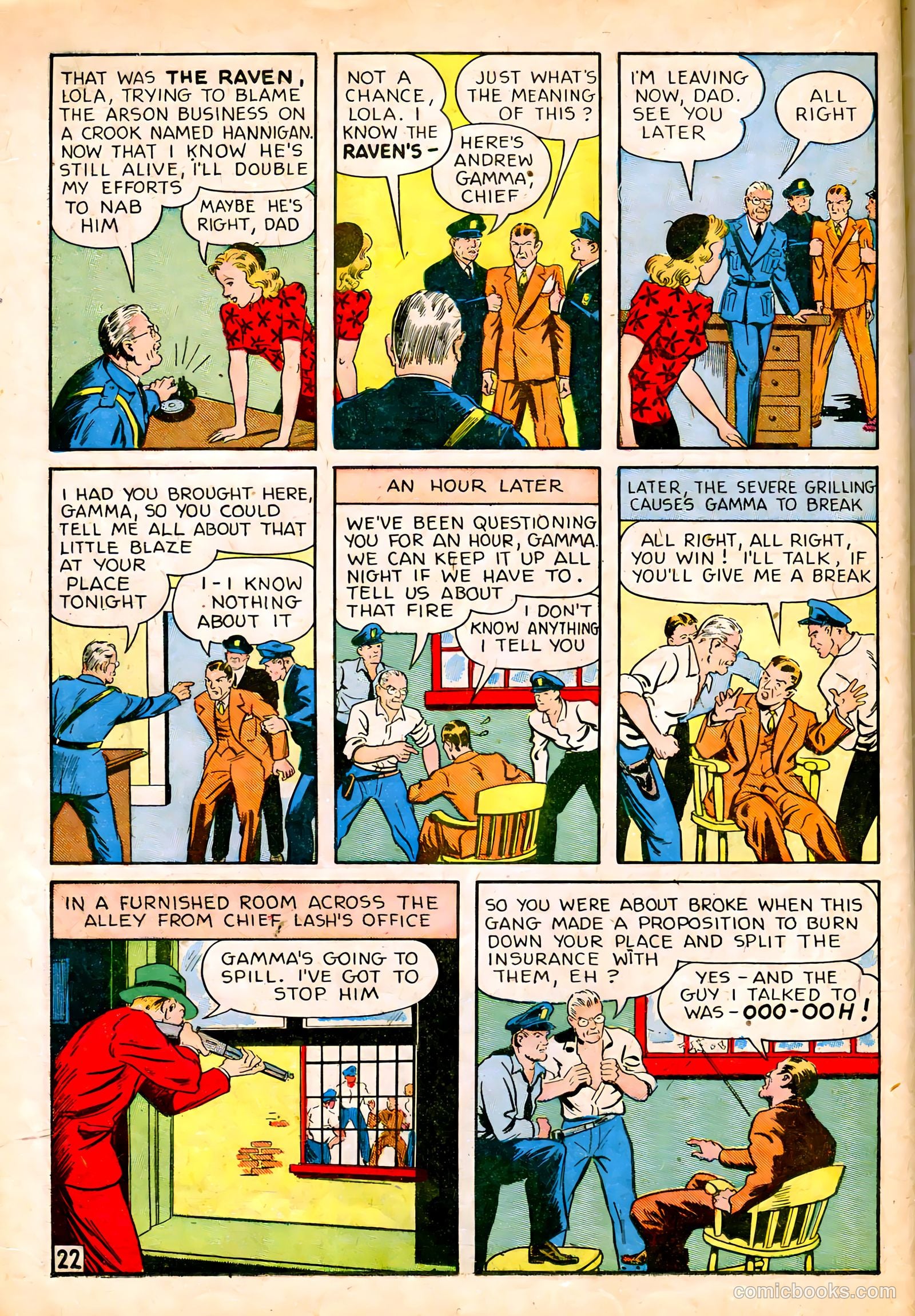 Lightning Comics #6 (1942) — page 24 of 68