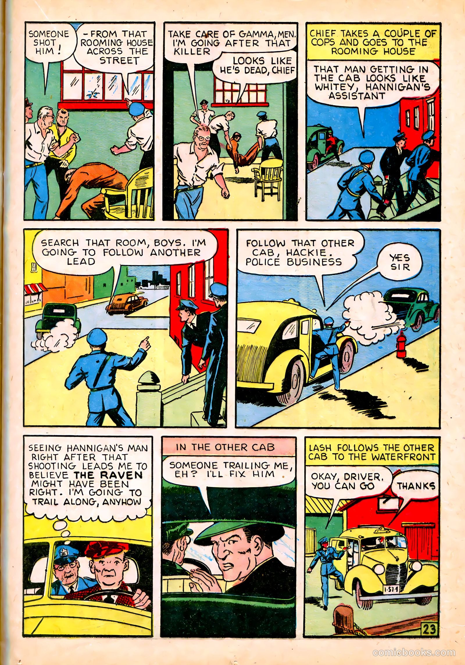 Lightning Comics #6 (1942) — page 25 of 68