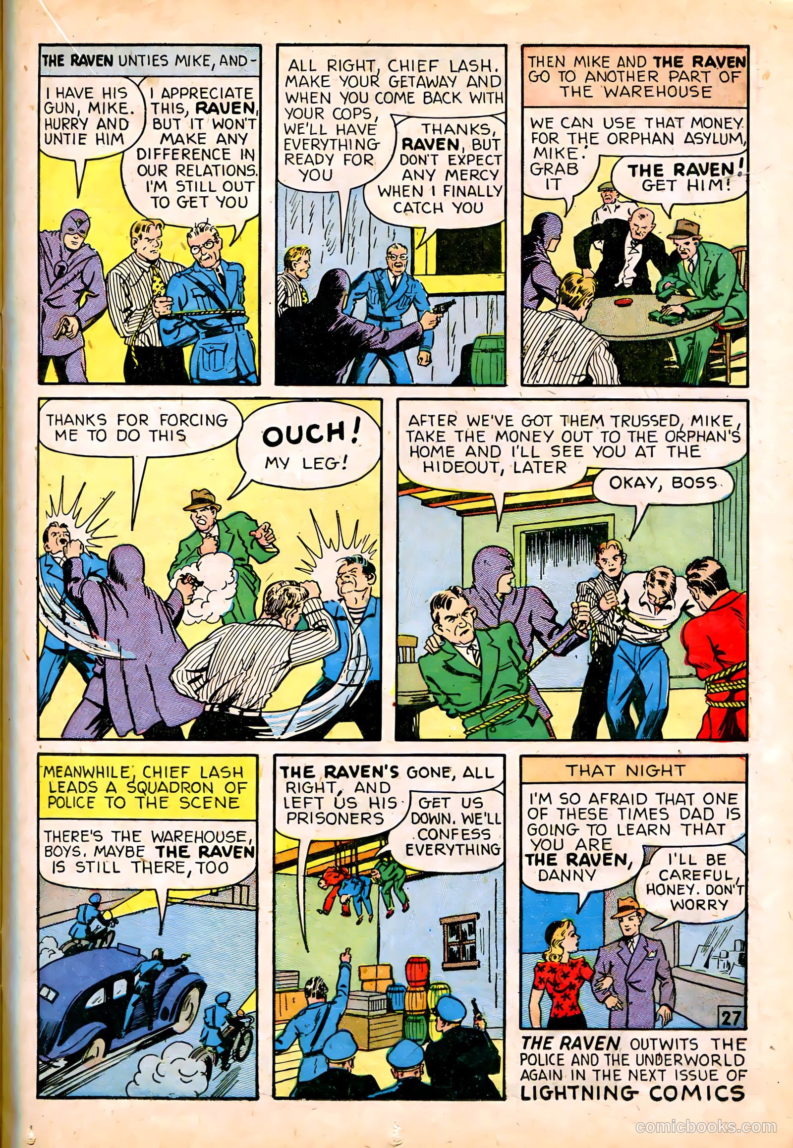 Lightning Comics #6 (1942) — page 29 of 68