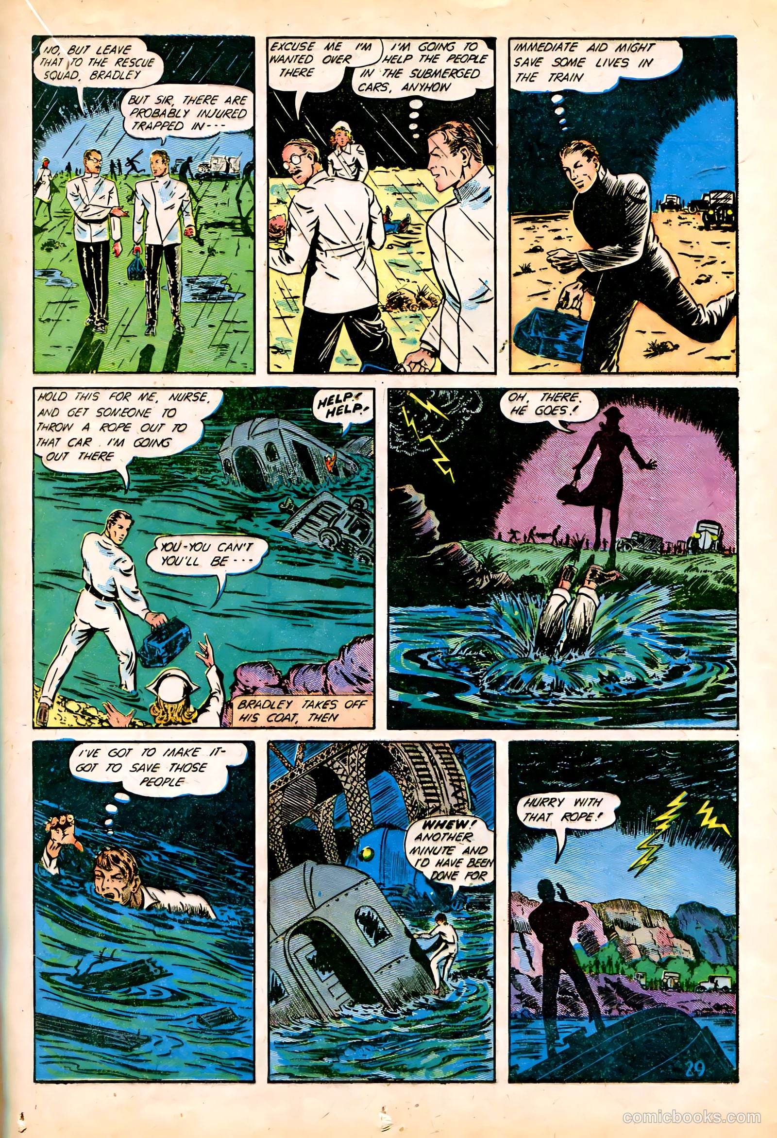 Lightning Comics #6 (1942) — page 31 of 68