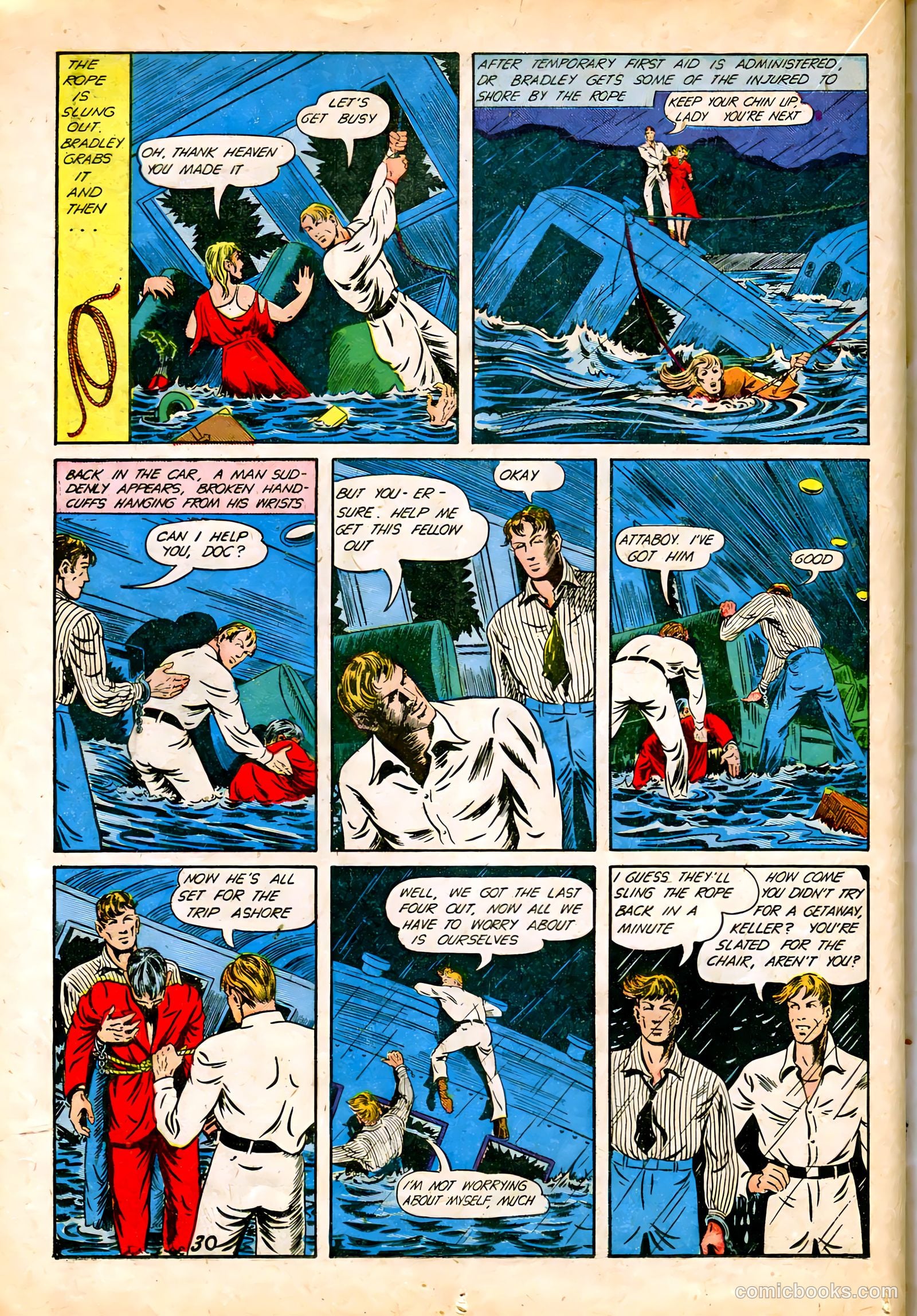 Lightning Comics #6 (1942) — page 32 of 68