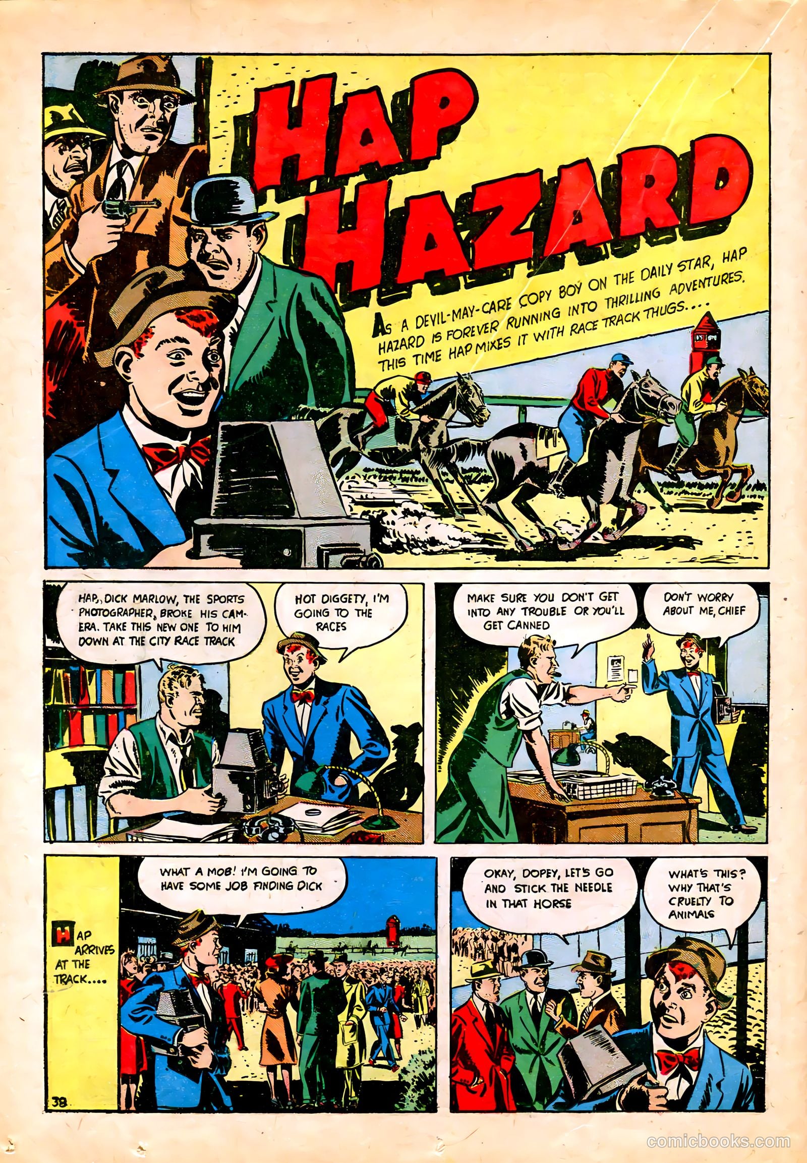 Lightning Comics #6 (1942) — page 40 of 68