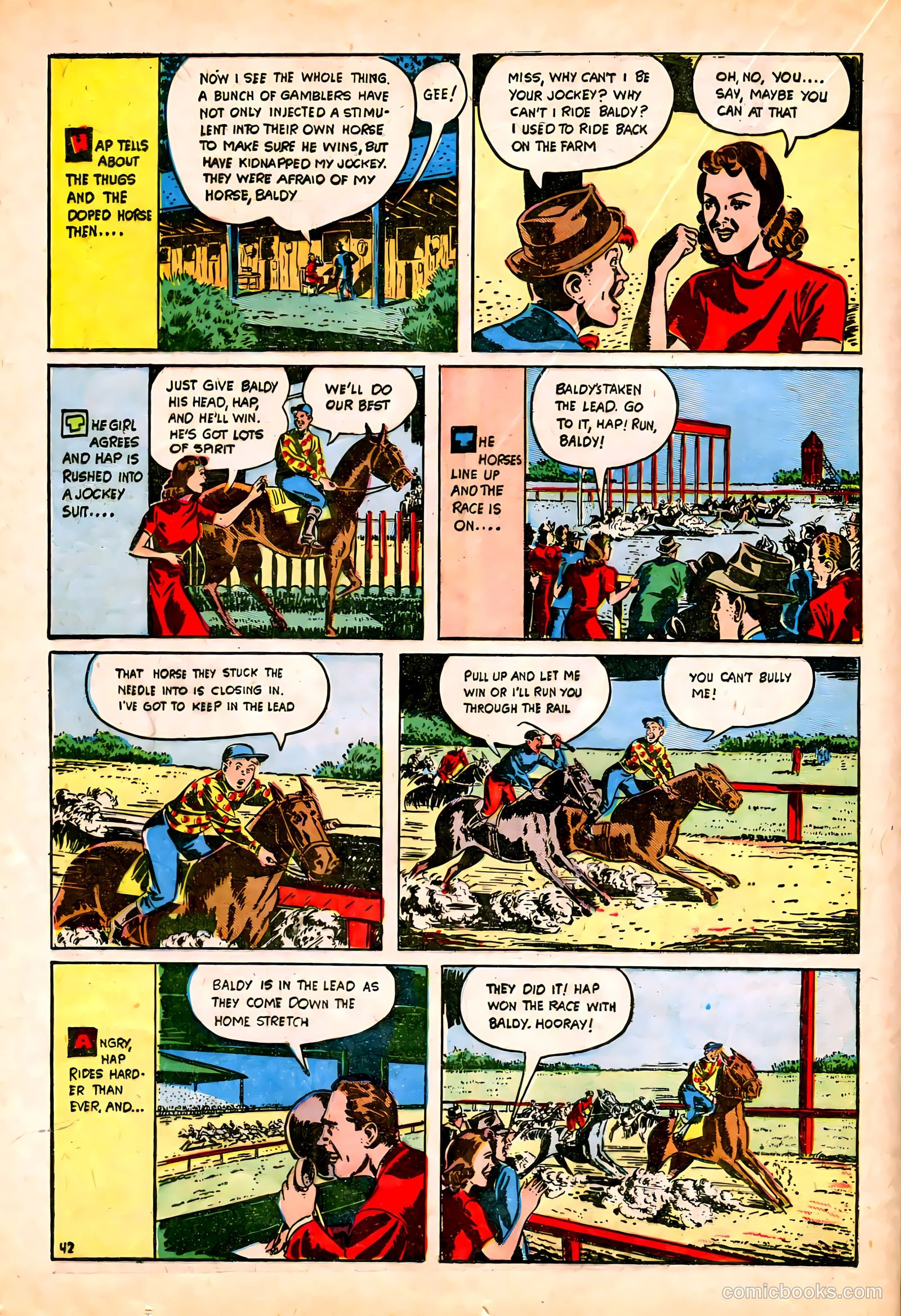 Lightning Comics #6 (1942) — page 44 of 68