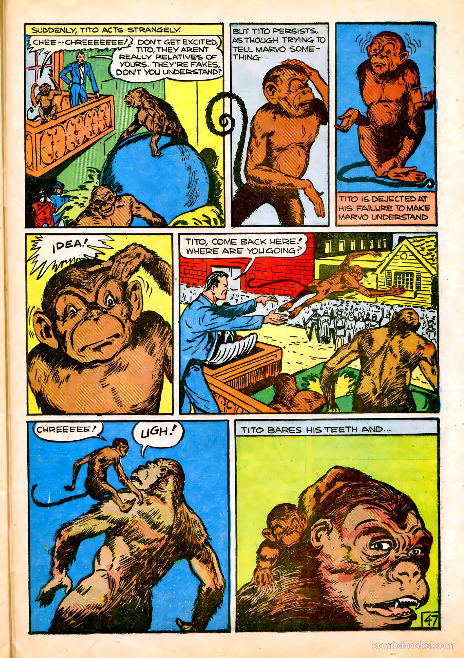 Lightning Comics #6 (1942) — page 49 of 68