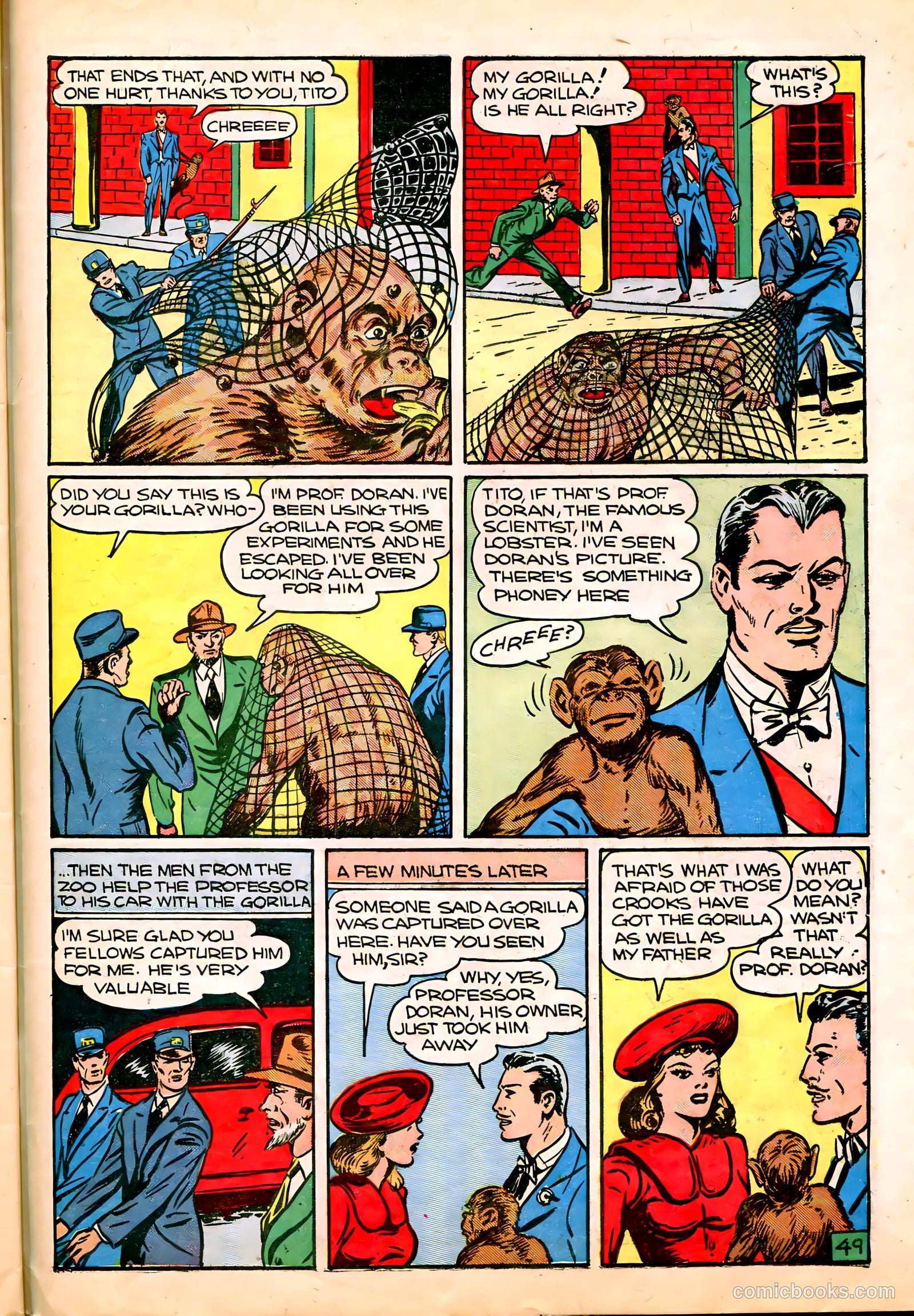 Lightning Comics #6 (1942) — page 51 of 68