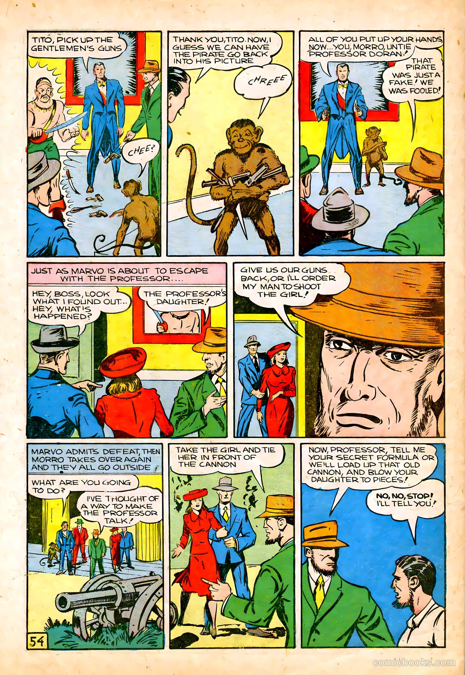 Lightning Comics #6 (1942) — page 56 of 68