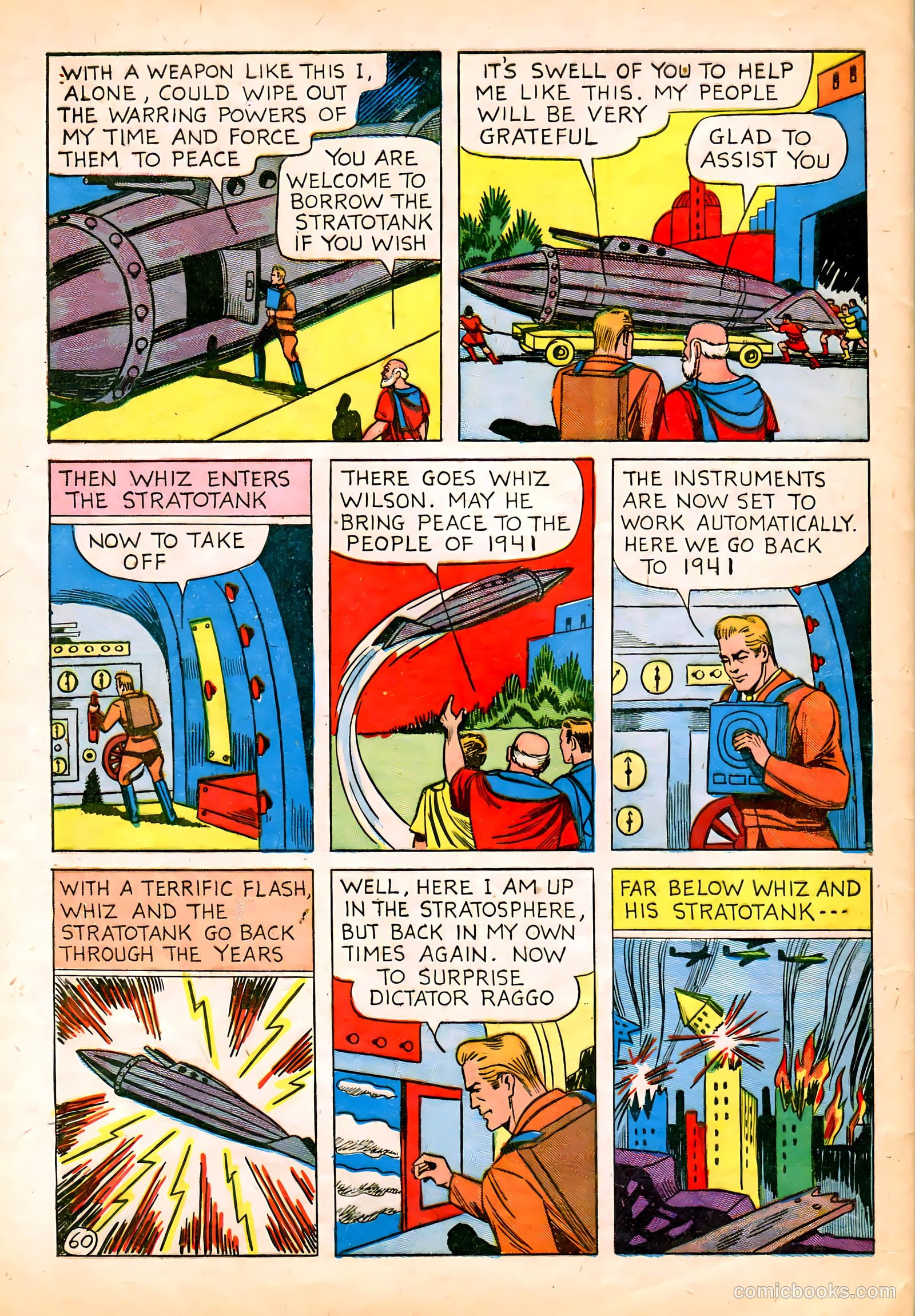 Lightning Comics #6 (1942) — page 62 of 68