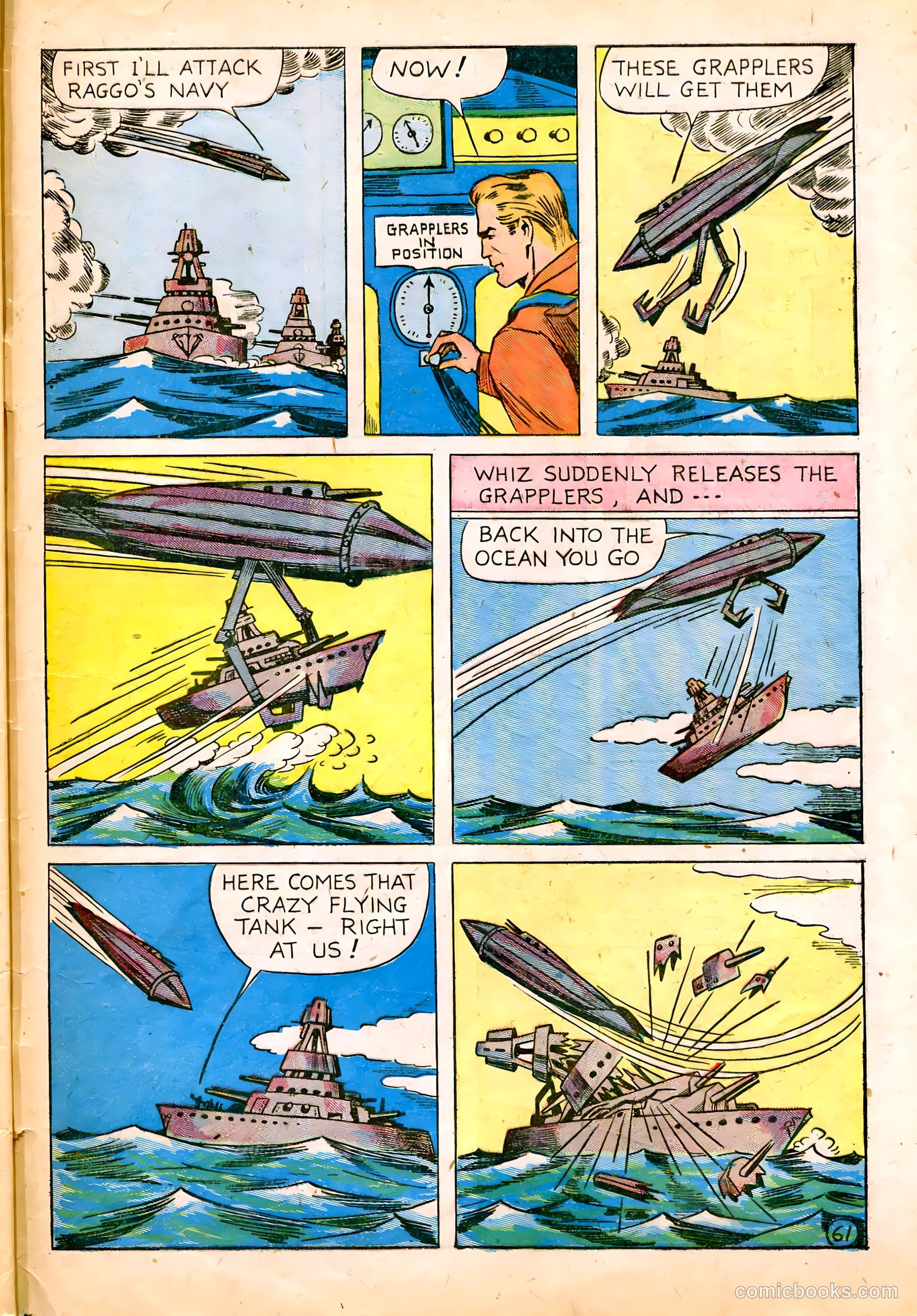Lightning Comics #6 (1942) — page 63 of 68