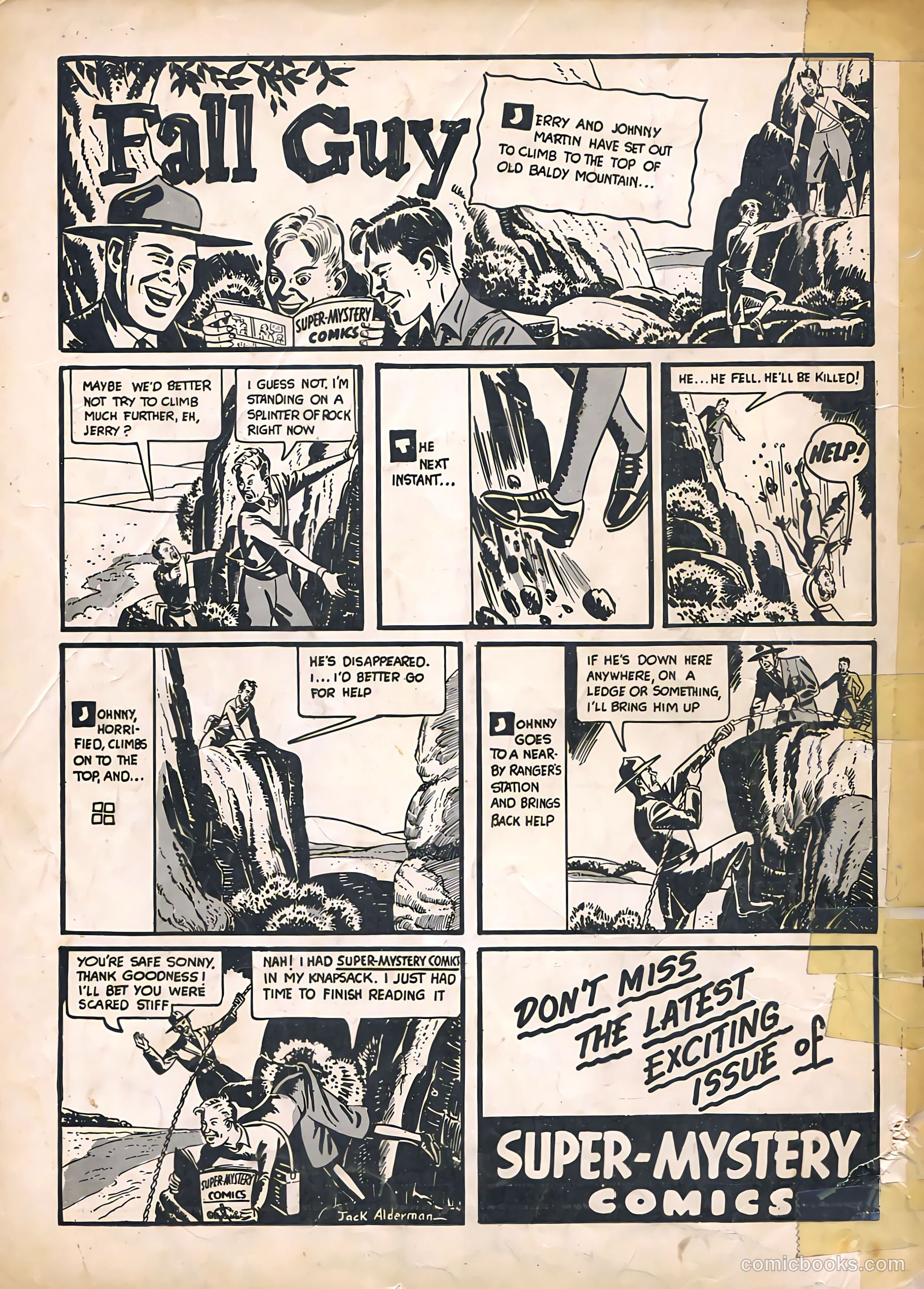 Lightning Comics #6 (1942) — page 68 of 68