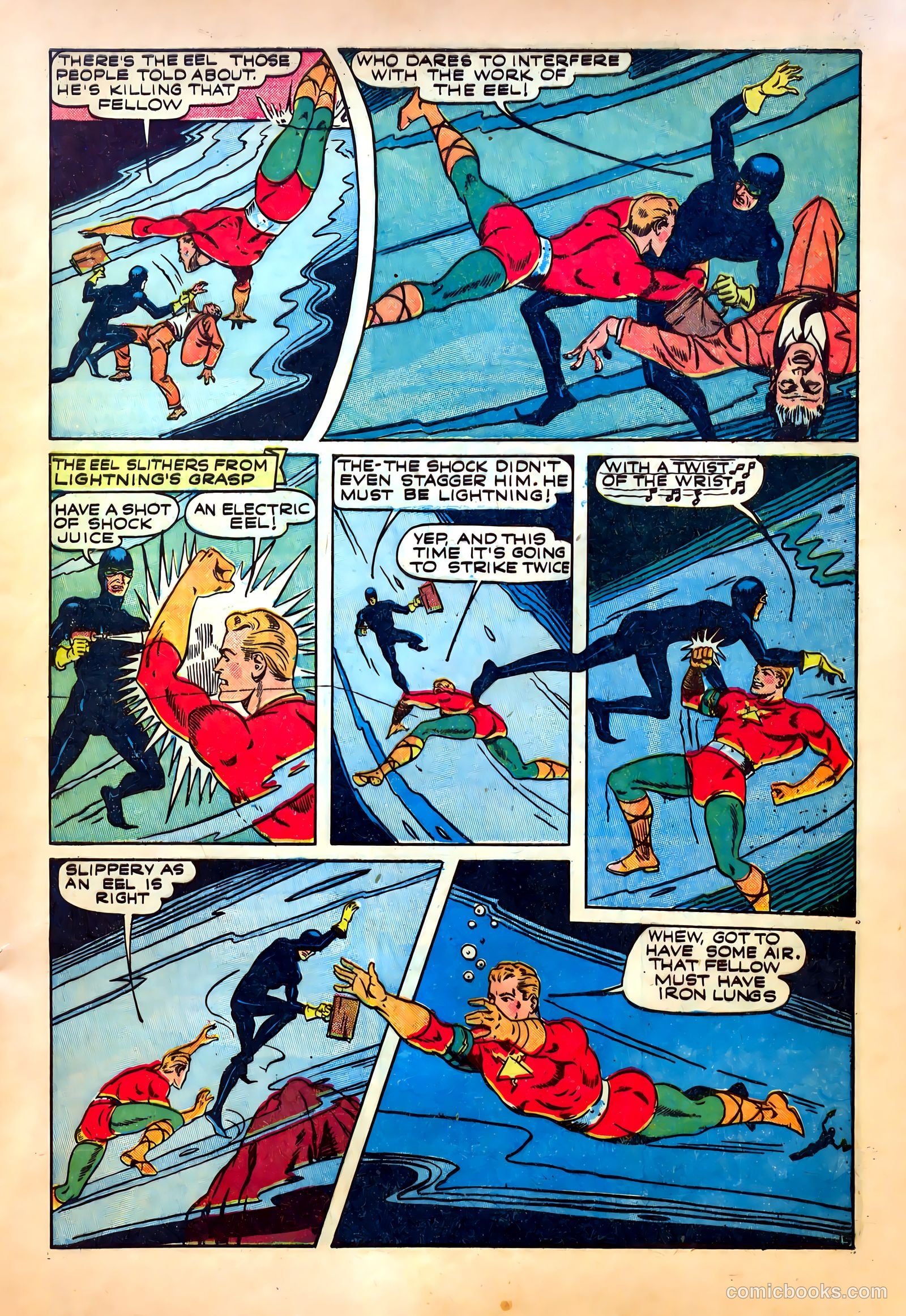 Lightning Comics #6 (1942) — page 7 of 68