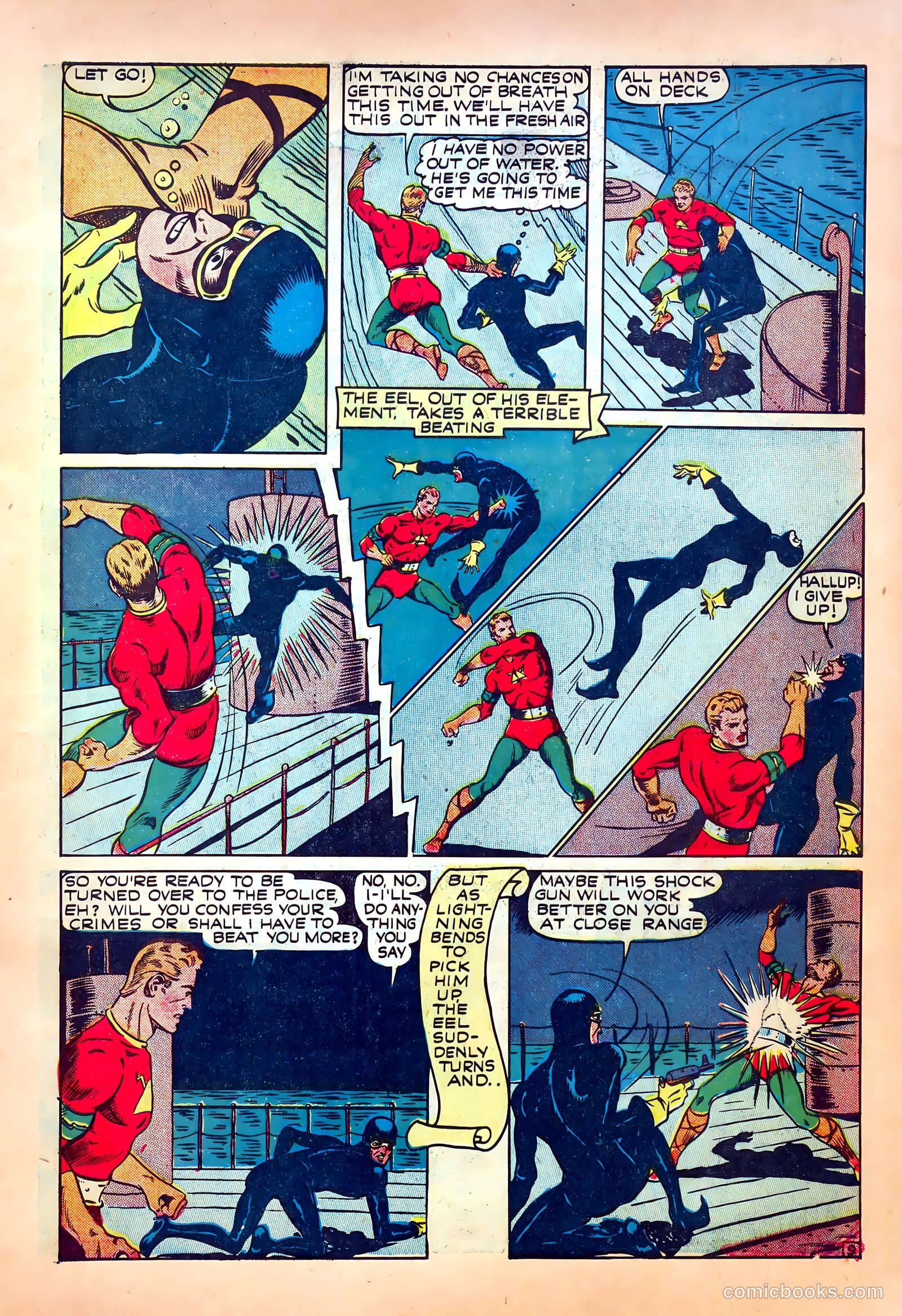 Lightning Comics #6 (1942) — page 11 of 68