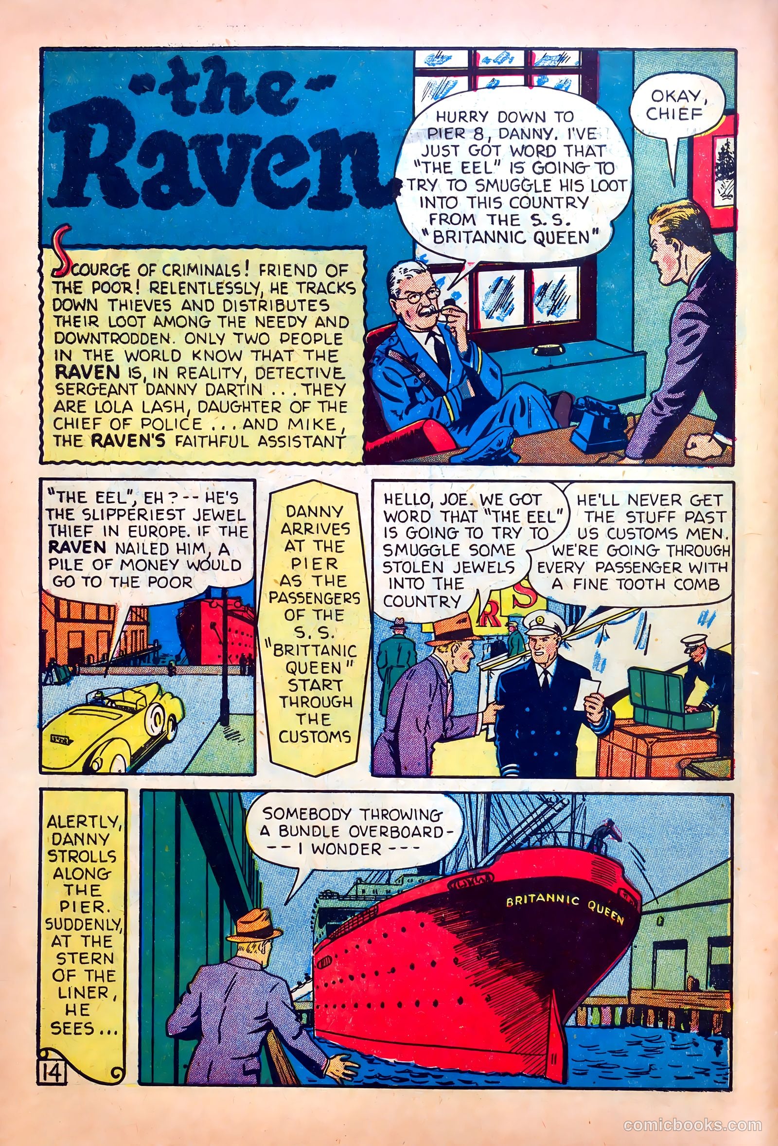 Lightning Comics #6 (1942) — page 16 of 68