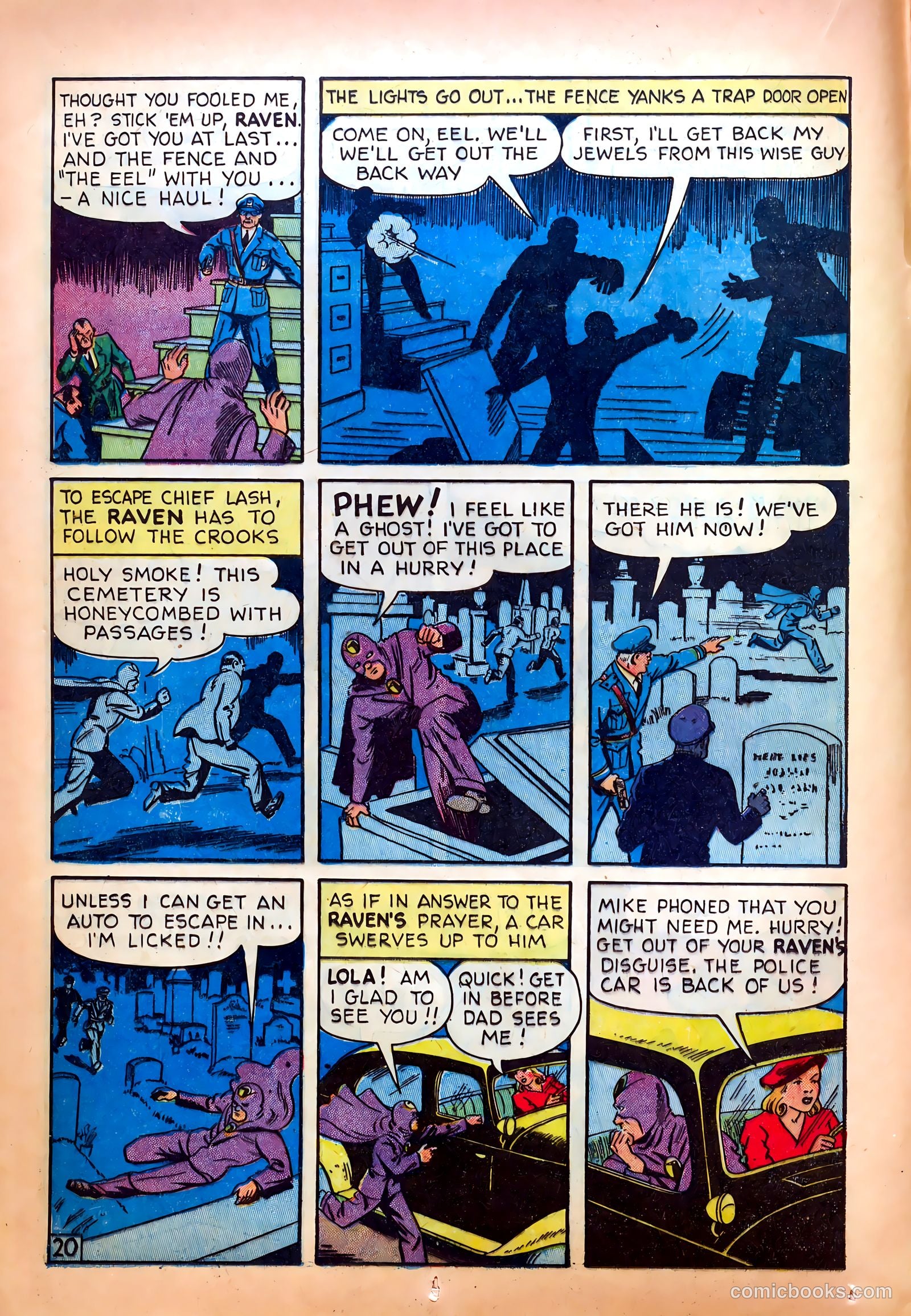 Lightning Comics #6 (1942) — page 22 of 68