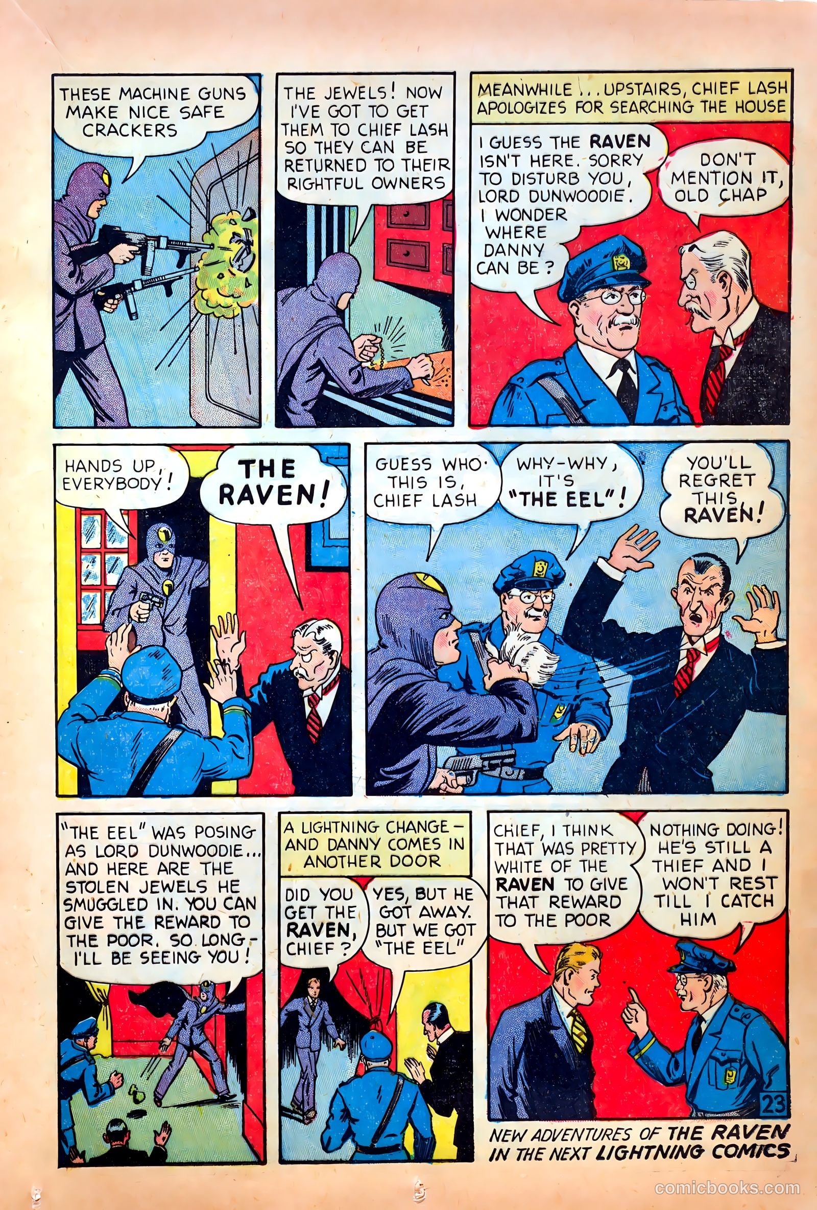 Lightning Comics #6 (1942) — page 25 of 68