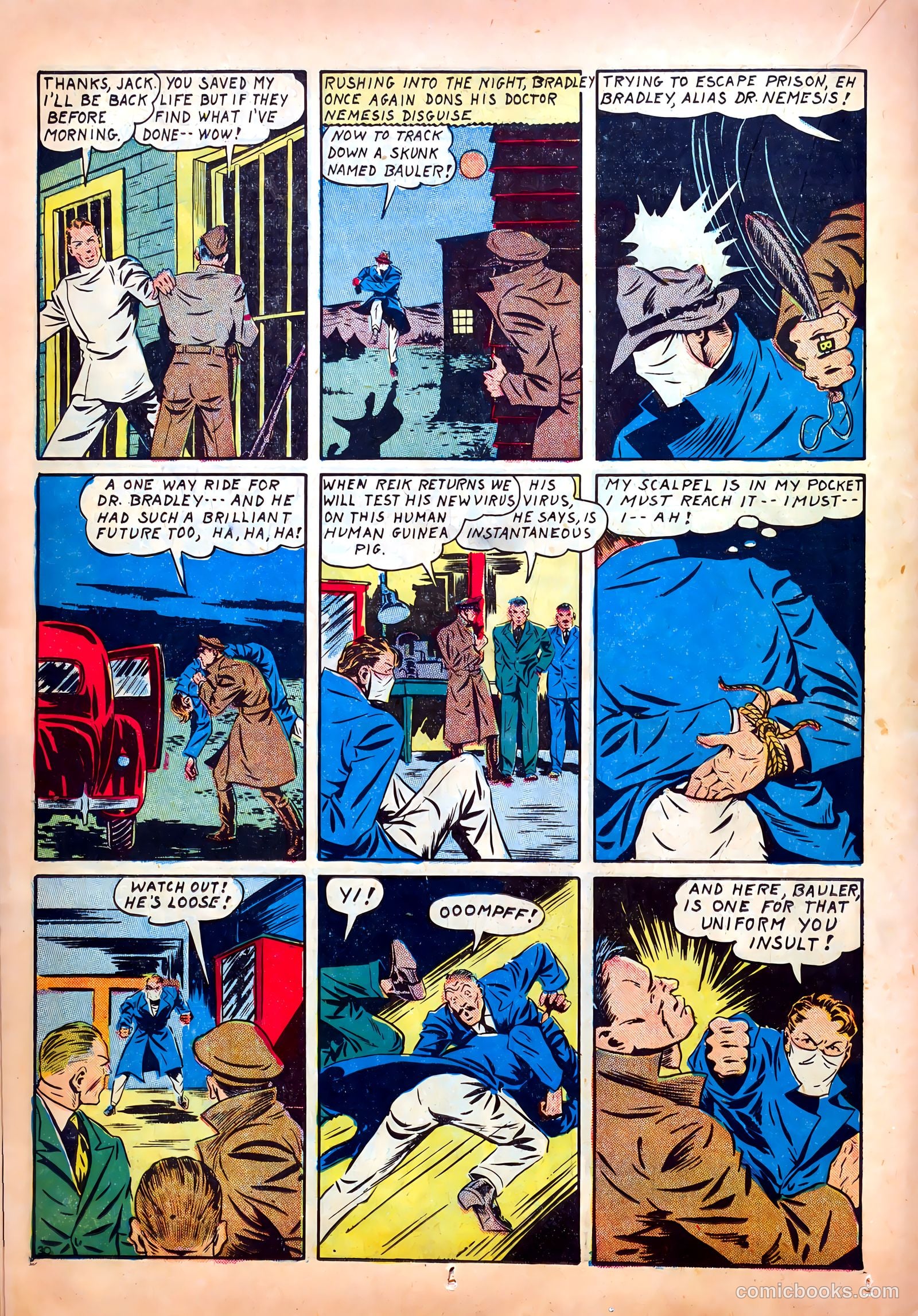 Lightning Comics #6 (1942) — page 32 of 68
