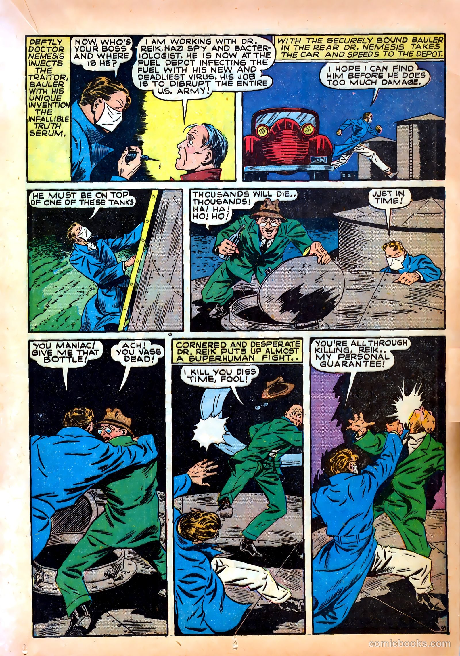 Lightning Comics #6 (1942) — page 33 of 68