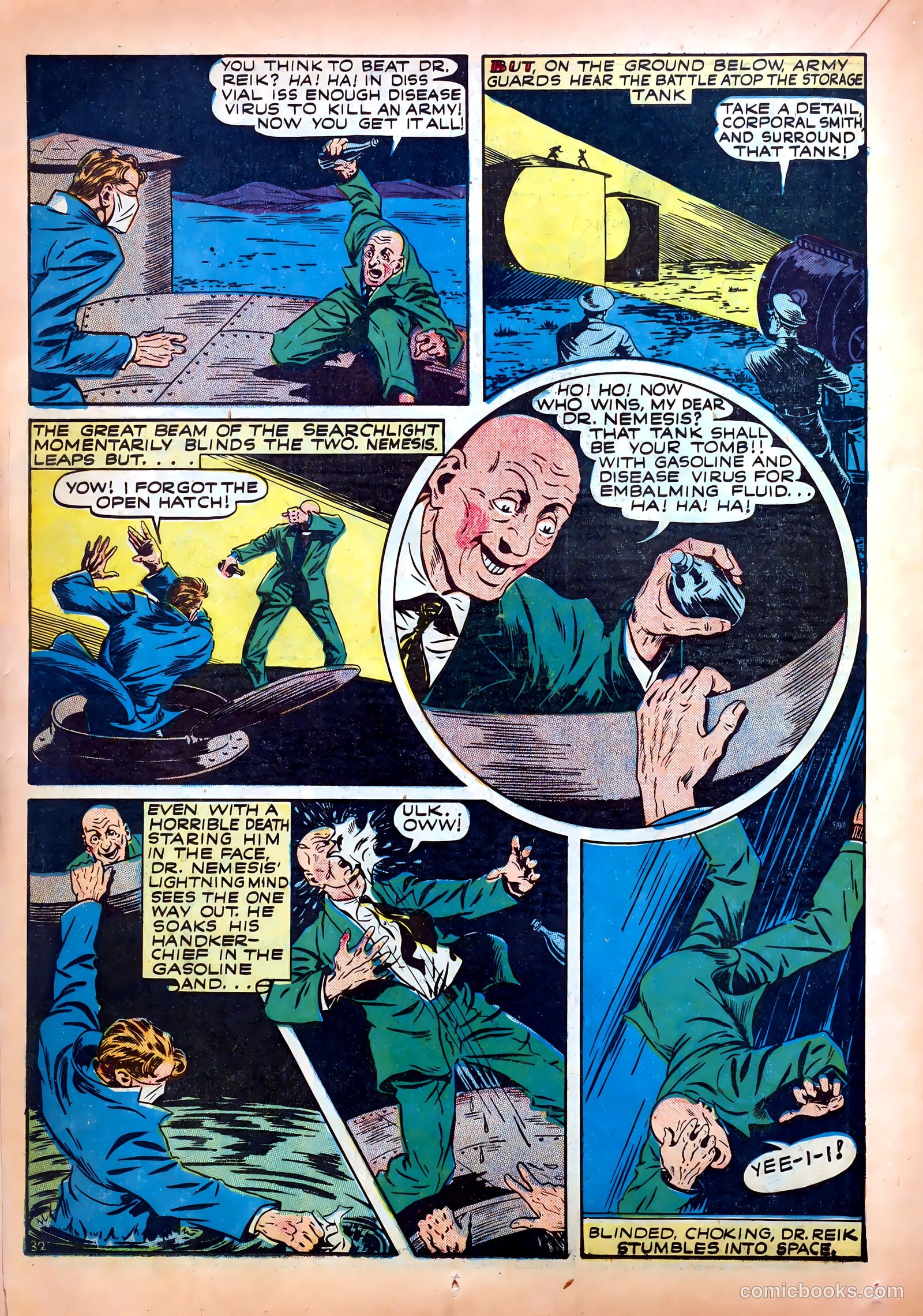 Lightning Comics #6 (1942) — page 34 of 68