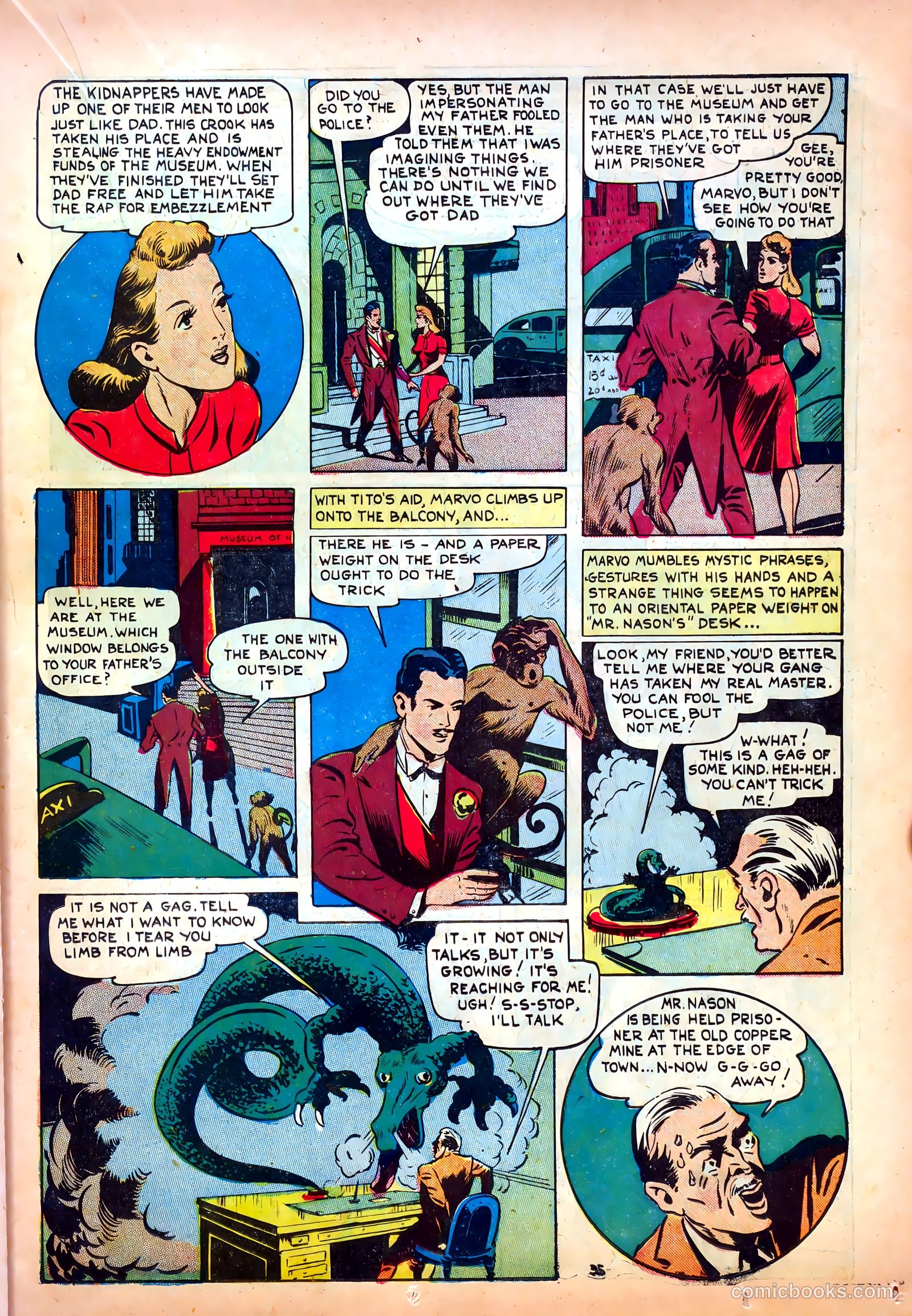 Lightning Comics #6 (1942) — page 37 of 68