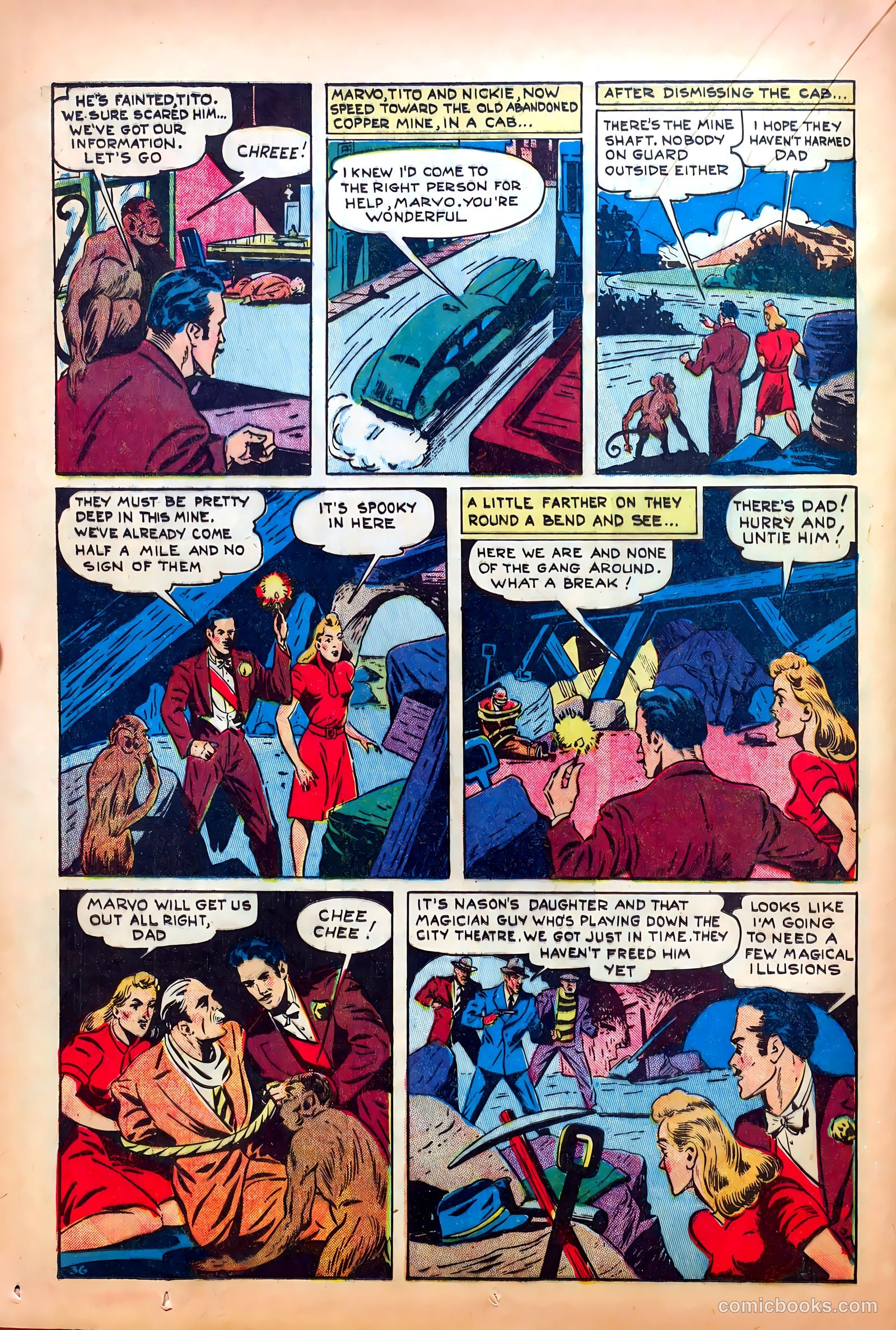 Lightning Comics #6 (1942) — page 38 of 68