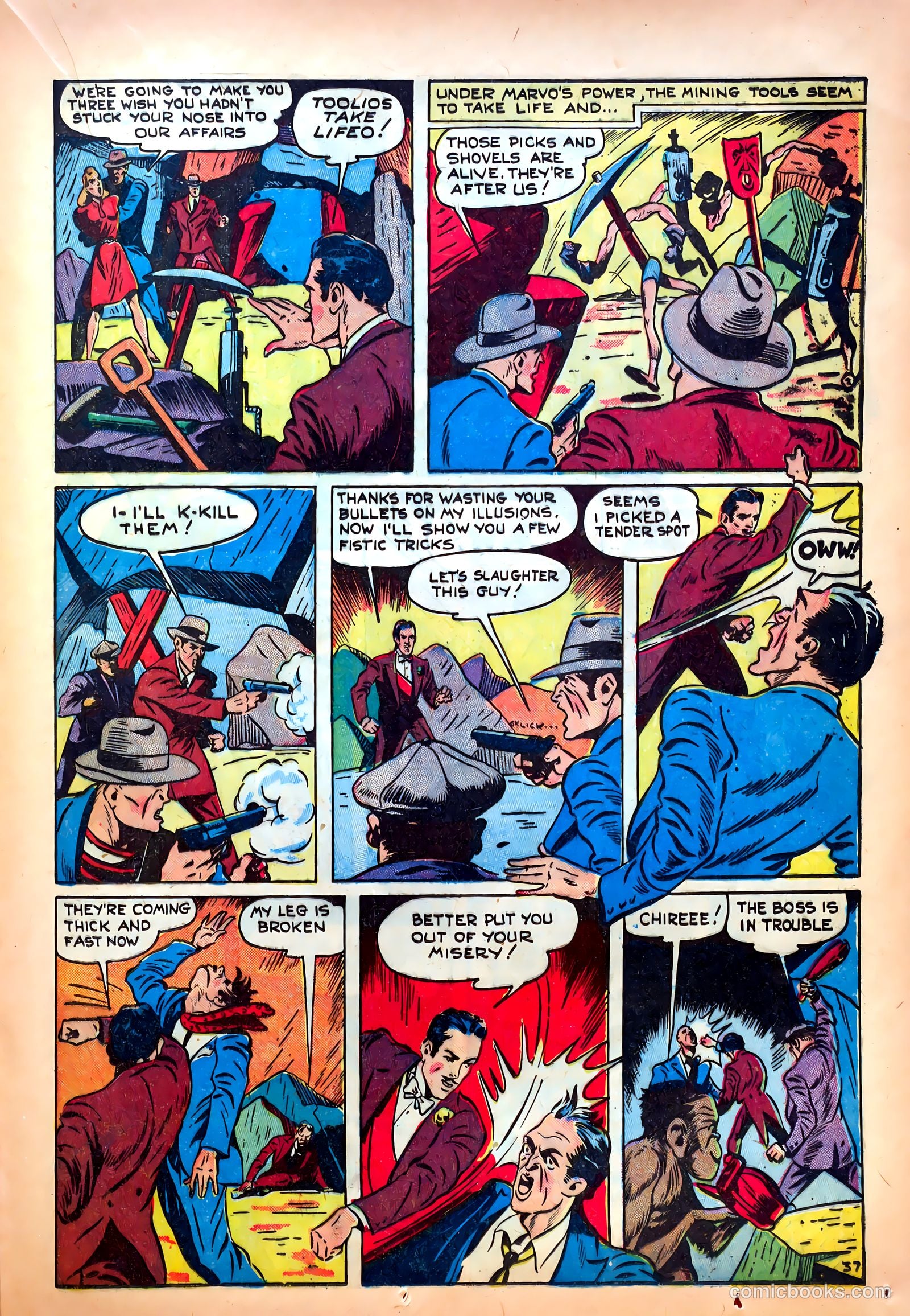 Lightning Comics #6 (1942) — page 39 of 68