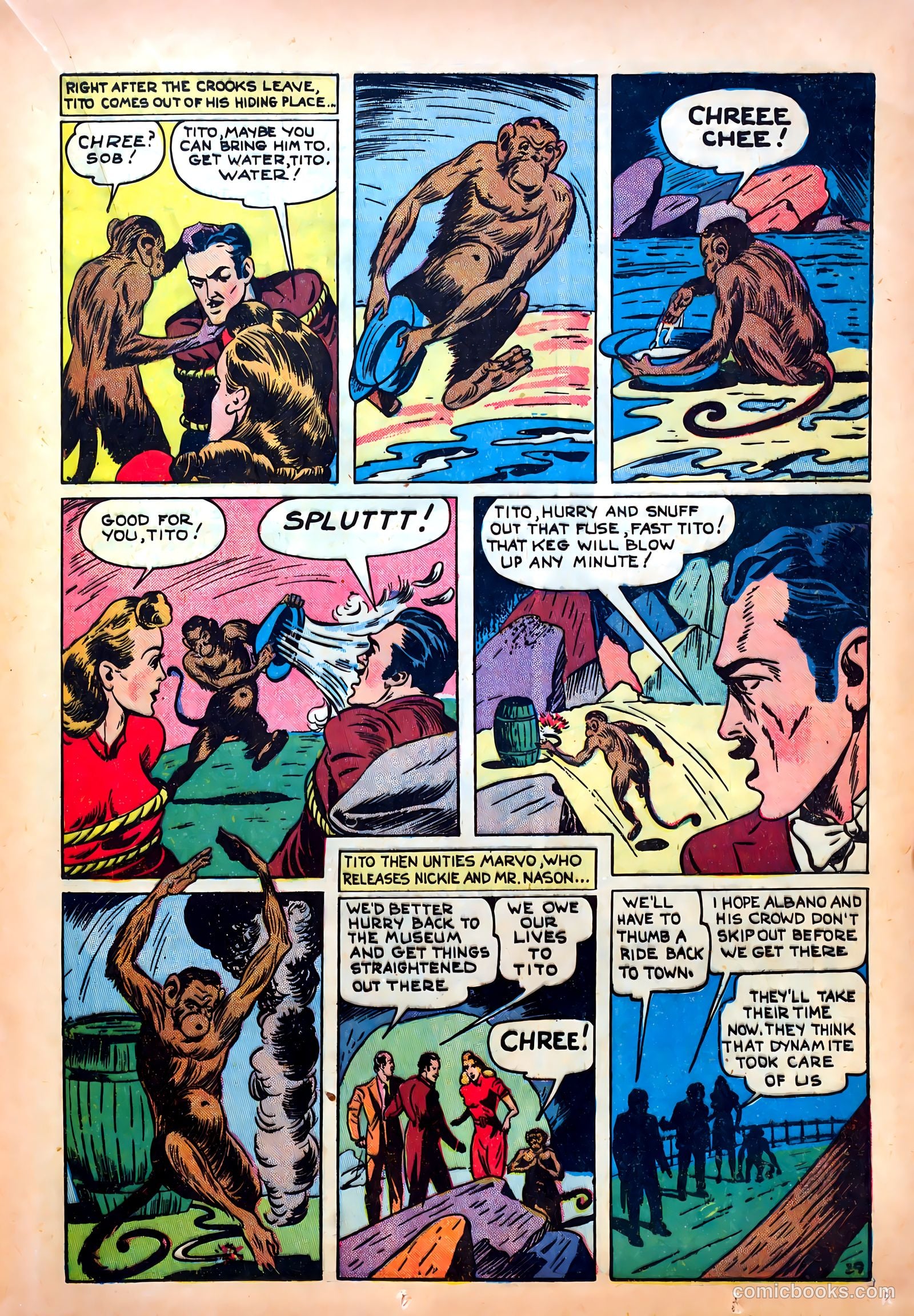 Lightning Comics #6 (1942) — page 41 of 68