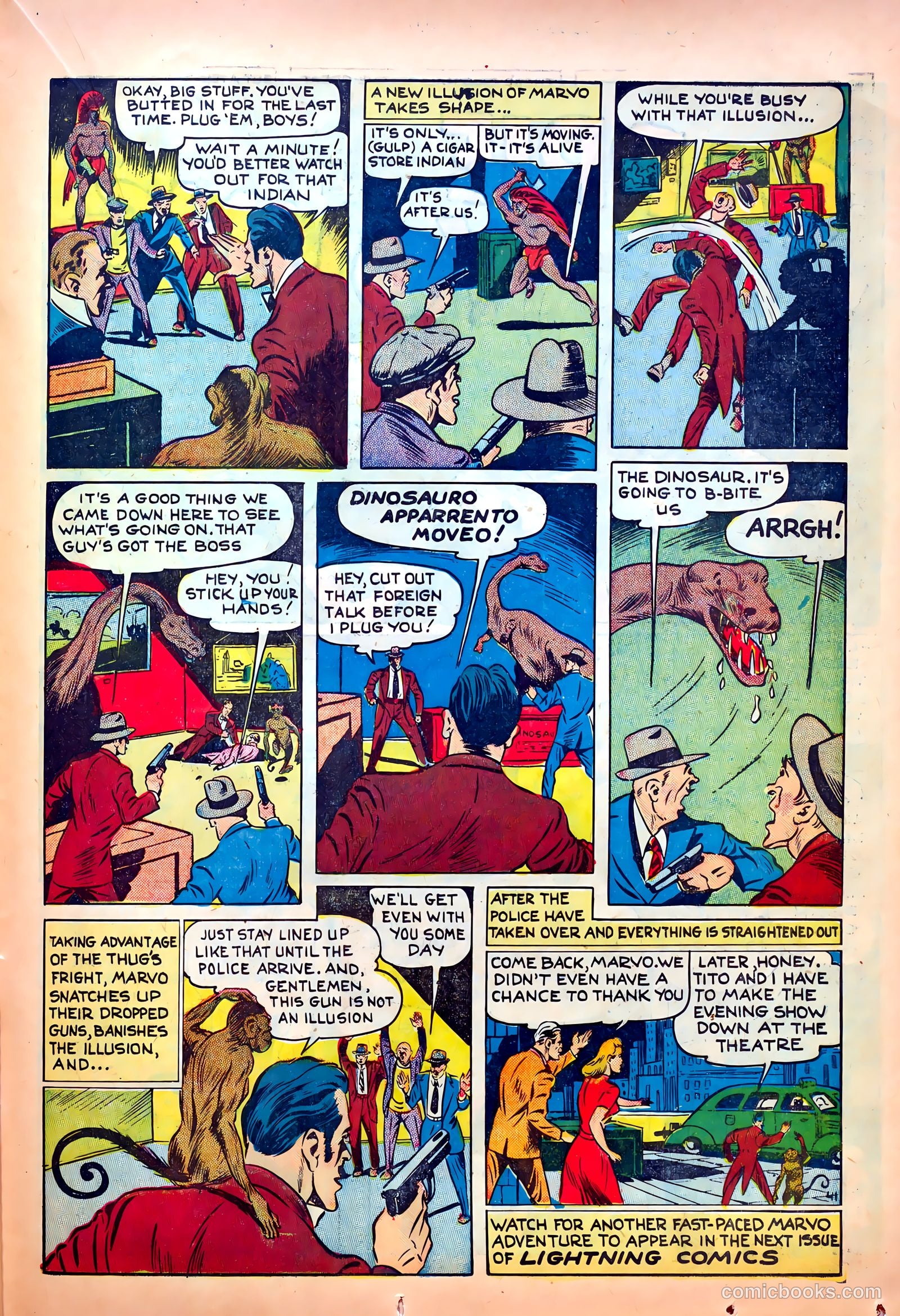 Lightning Comics #6 (1942) — page 43 of 68