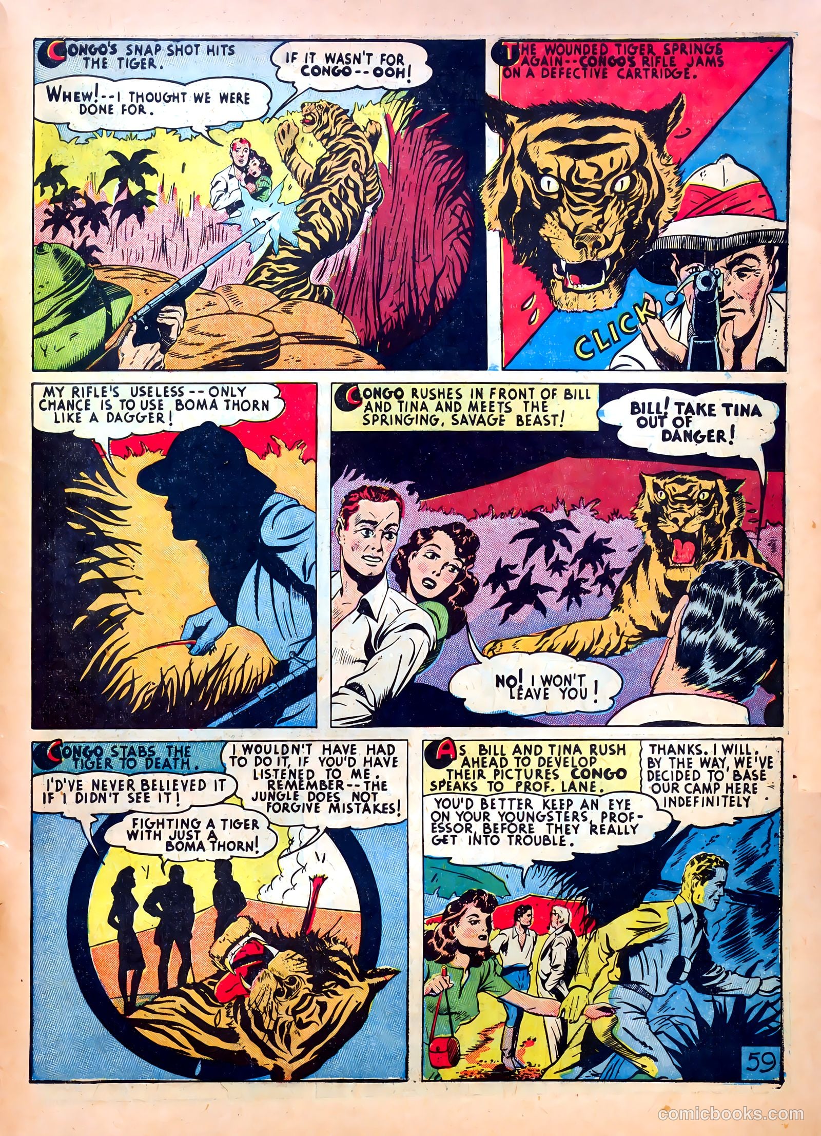 Lightning Comics #6 (1942) — page 61 of 68