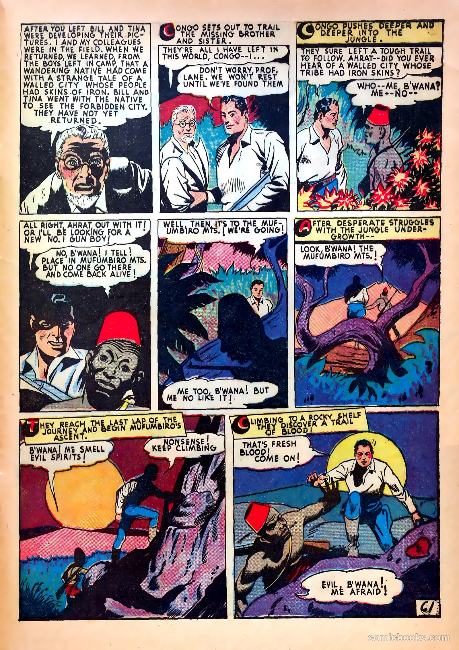 Lightning Comics #6 (1942) — page 63 of 68