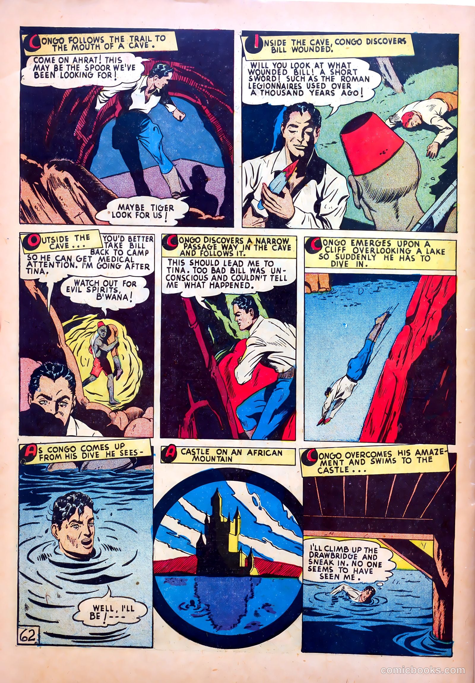 Lightning Comics #6 (1942) — page 64 of 68