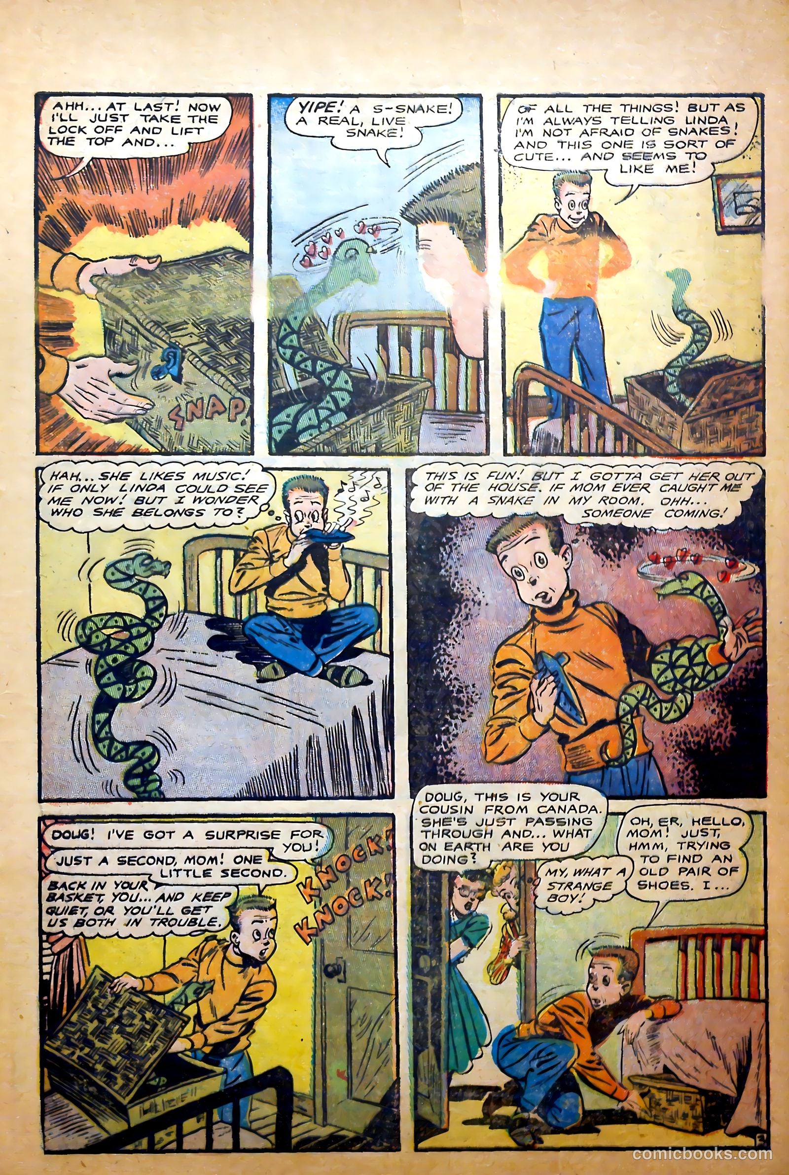 Linda #1 (1954) — page 7 of 36