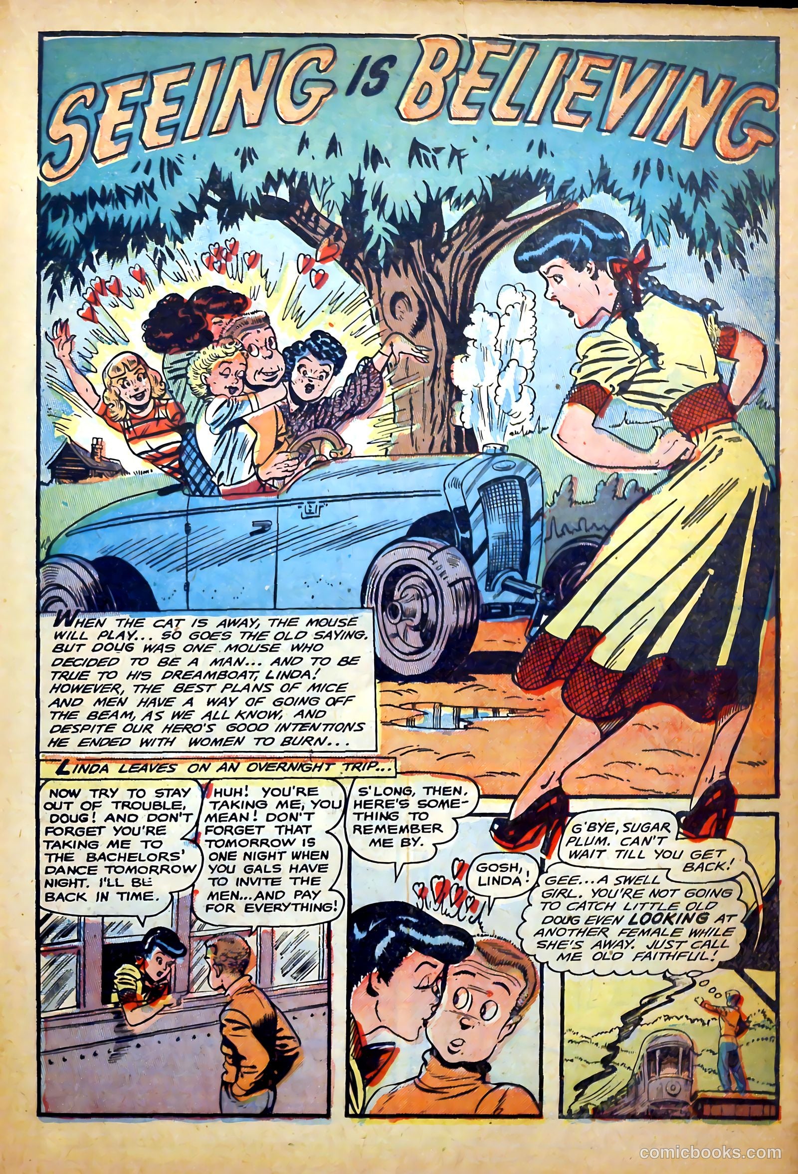 Linda #1 (1954) — page 21 of 36