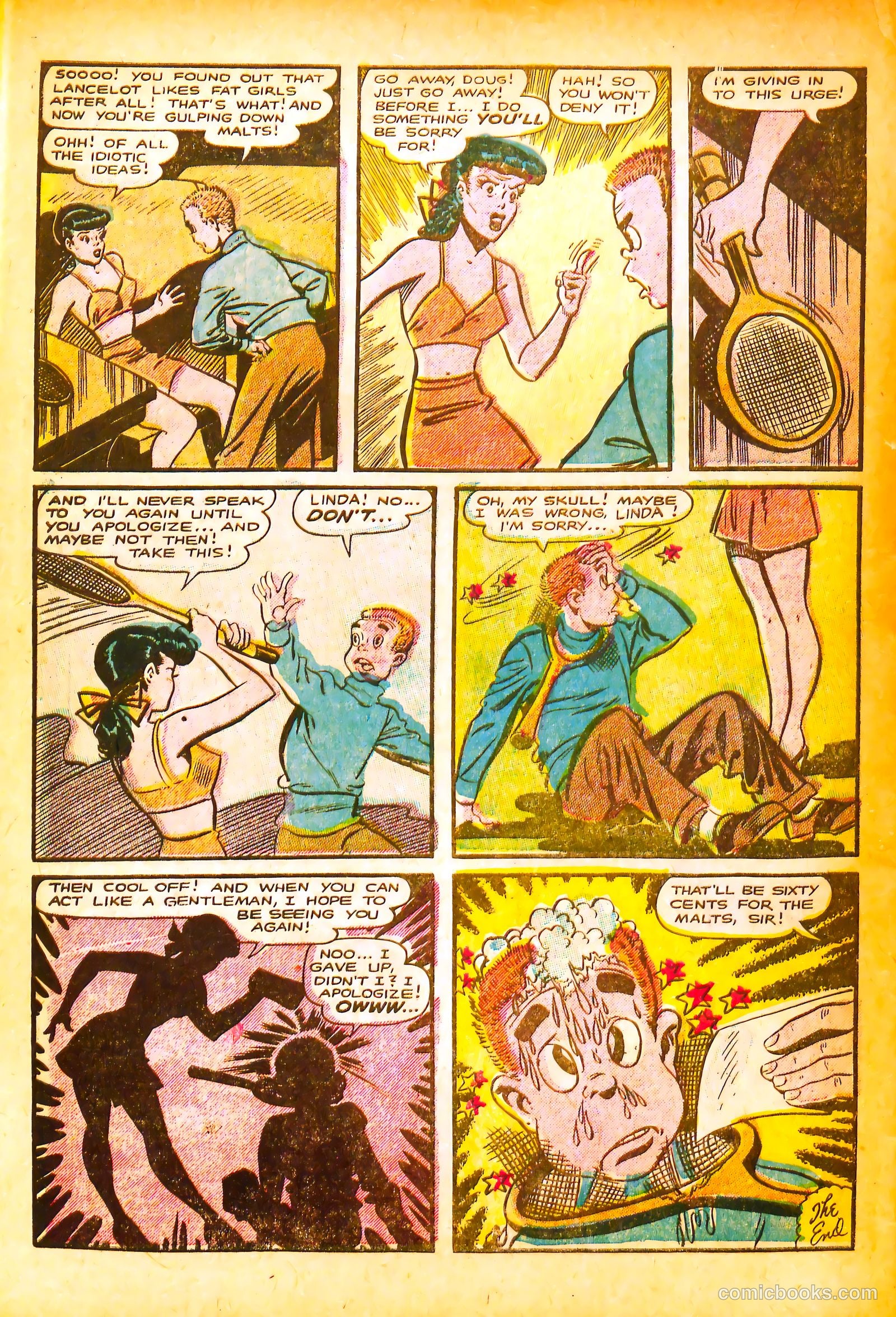 Linda #3 (1954) — page 32 of 36
