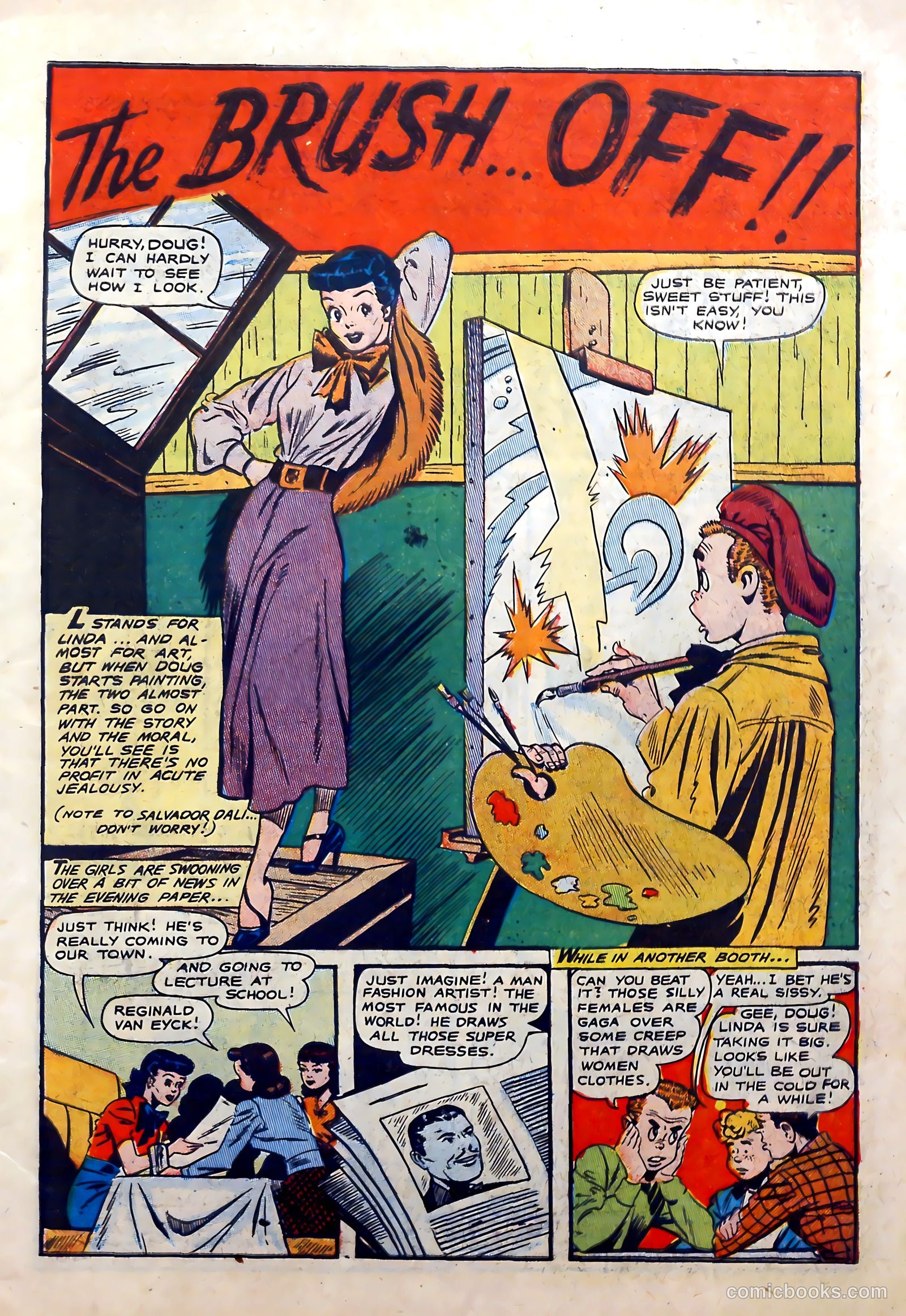 Linda #4 (1954) — page 3 of 36