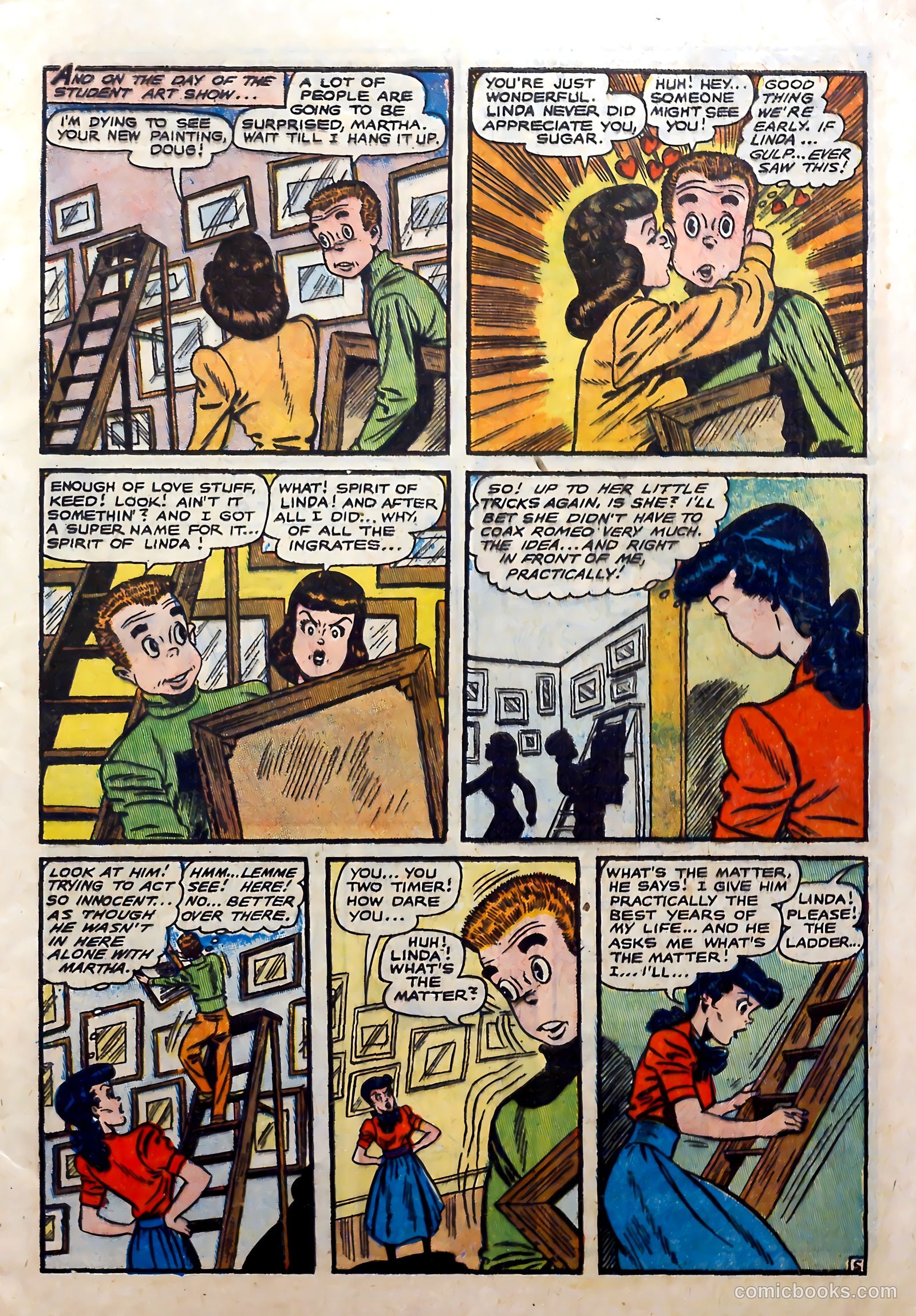 Linda #4 (1954) — page 7 of 36