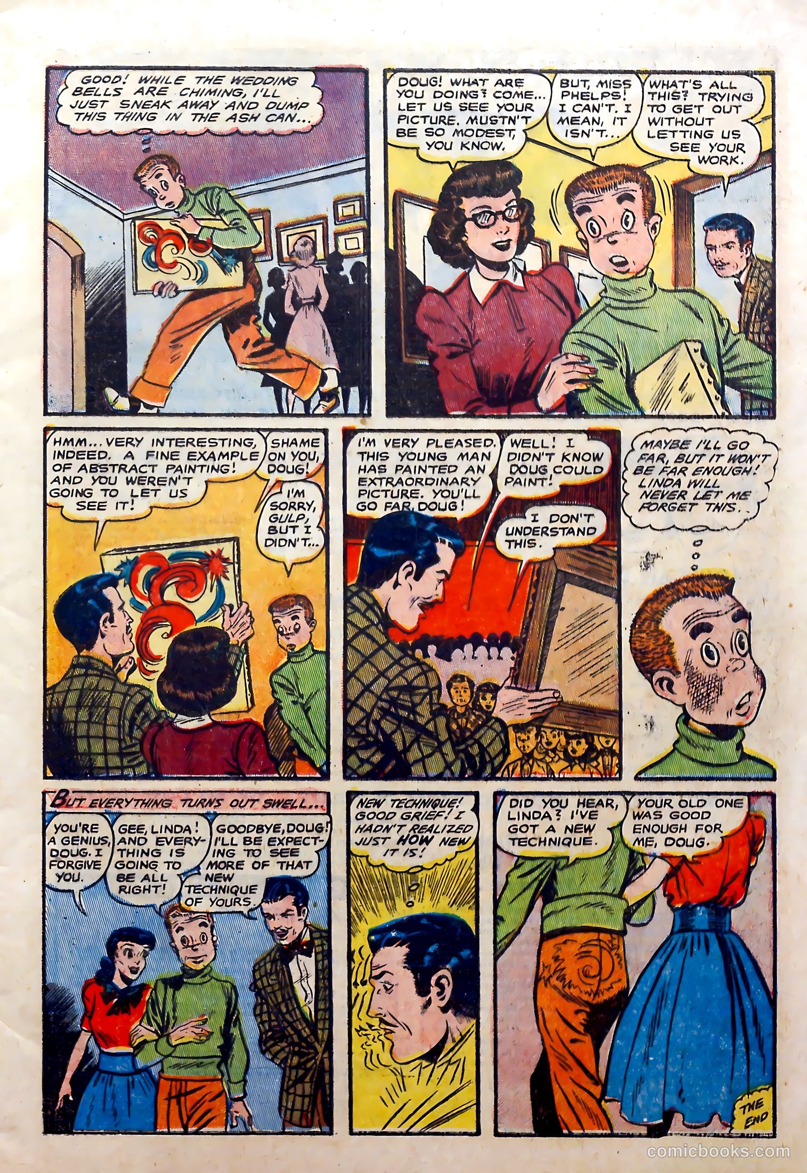 Linda #4 (1954) — page 9 of 36