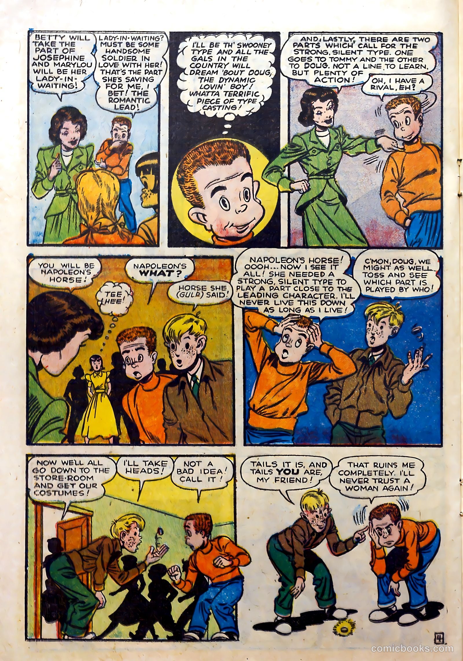 Linda #4 (1954) — page 22 of 36