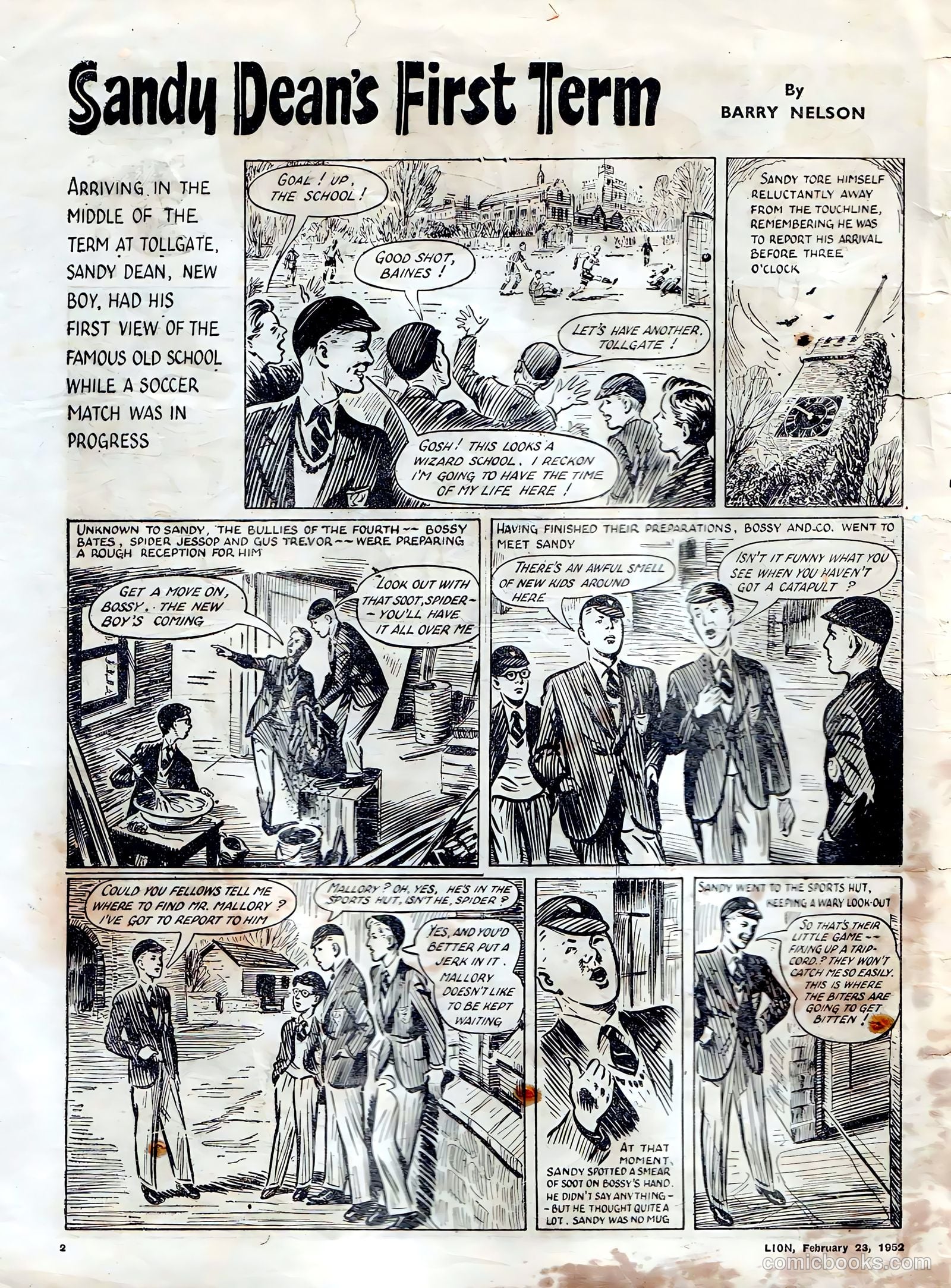 Lion #1 (1952) — page 2 of 24