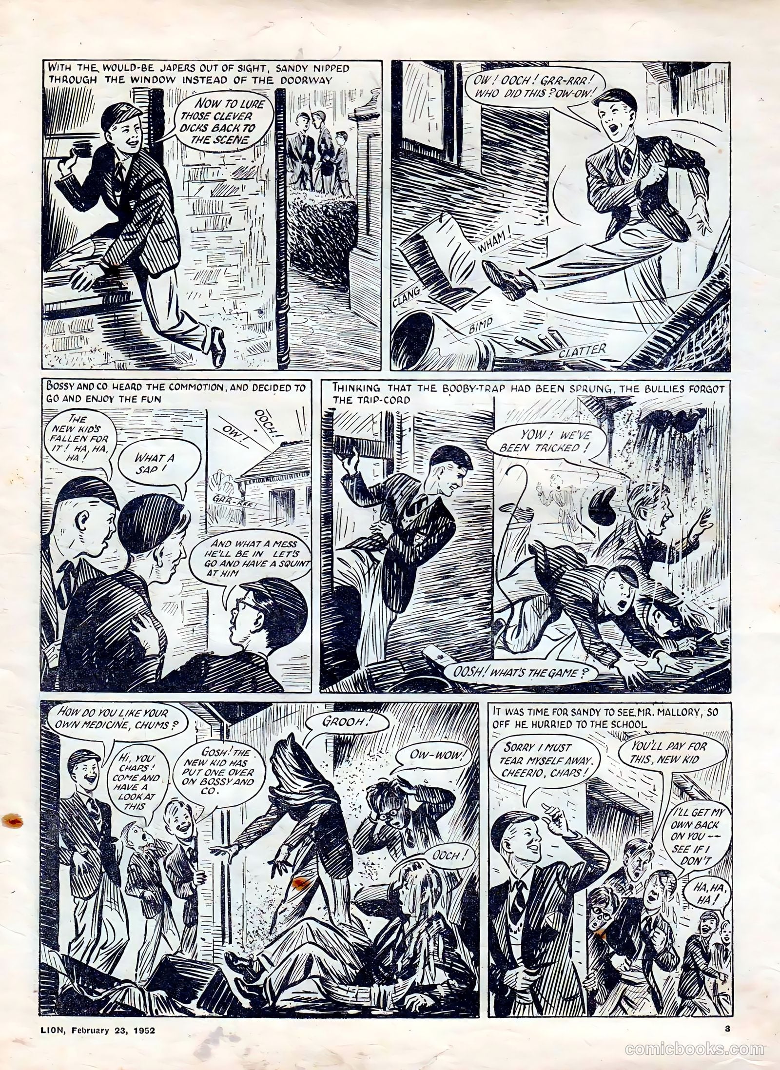 Lion #1 (1952) — page 3 of 24