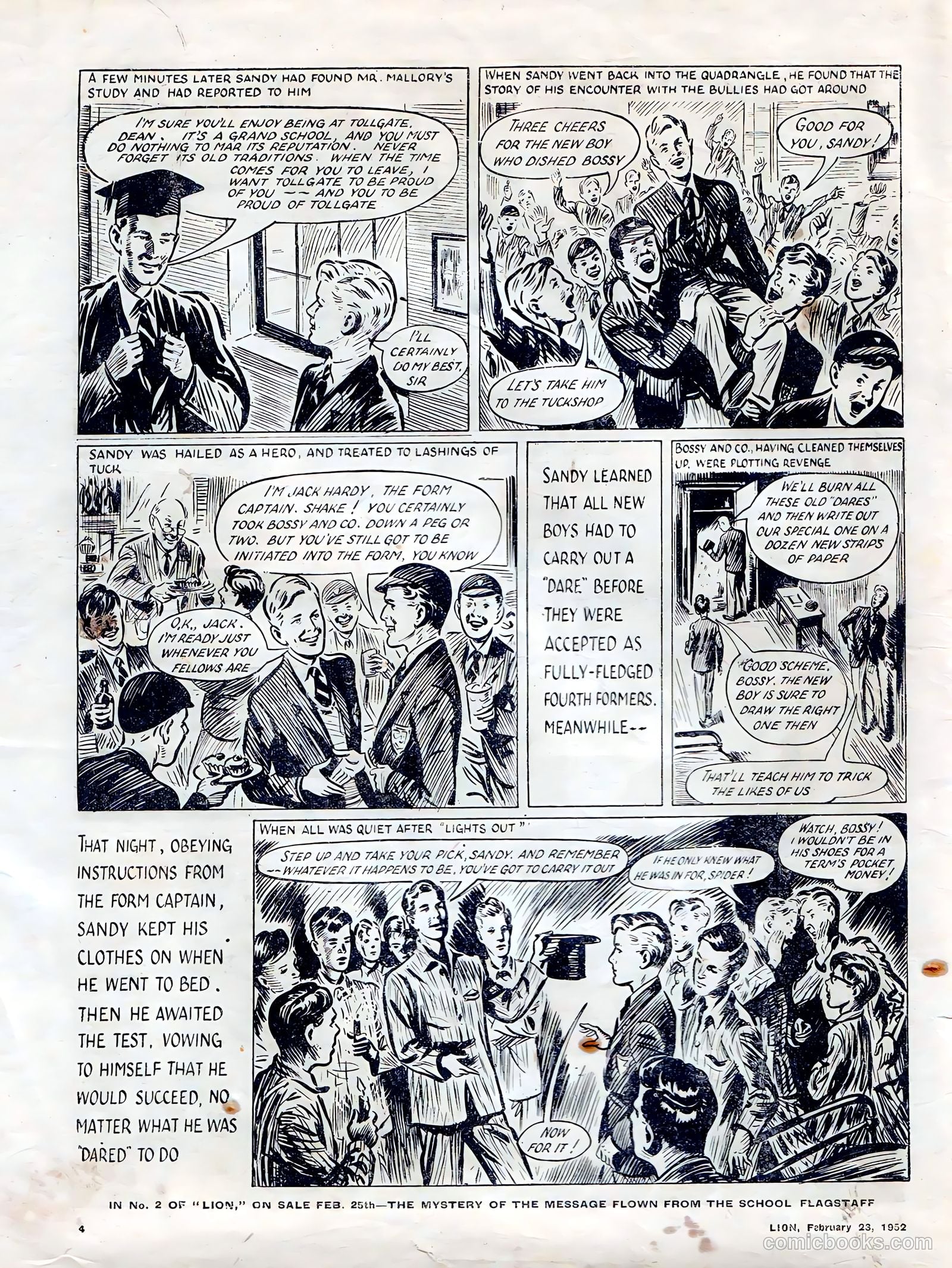 Lion #1 (1952) — page 4 of 24