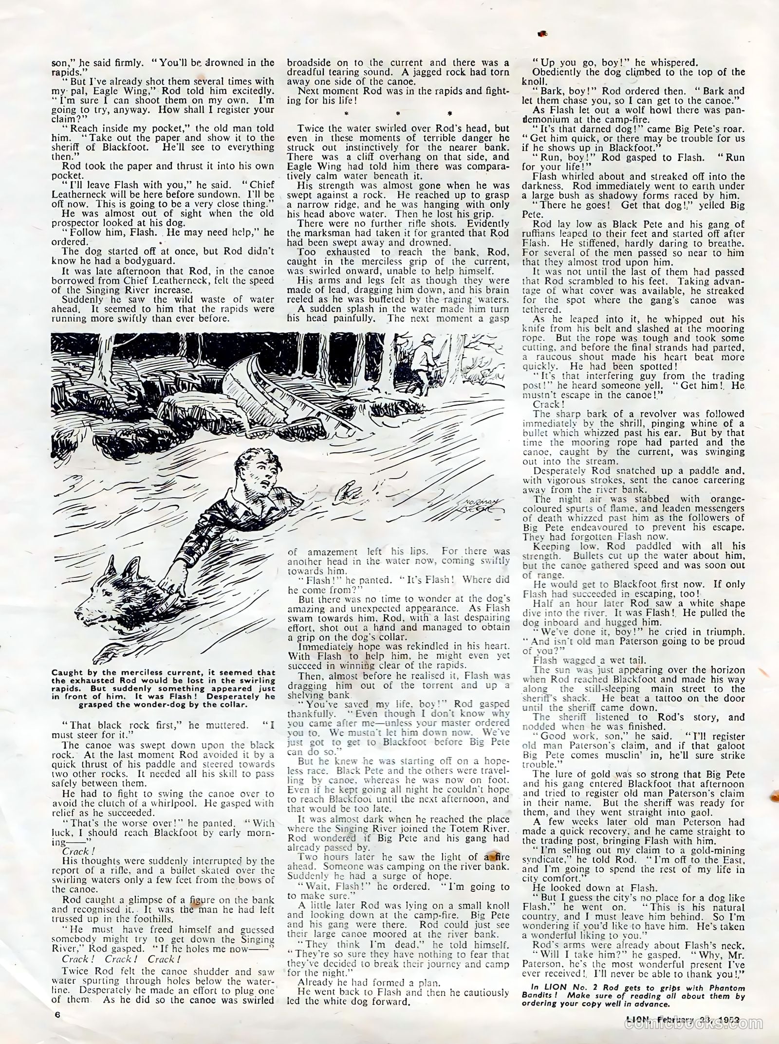Lion #1 (1952) — page 6 of 24