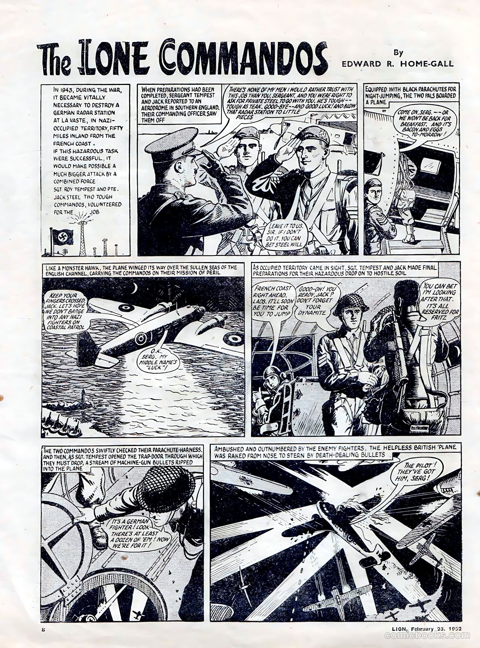 Lion #1 (1952) — page 8 of 24