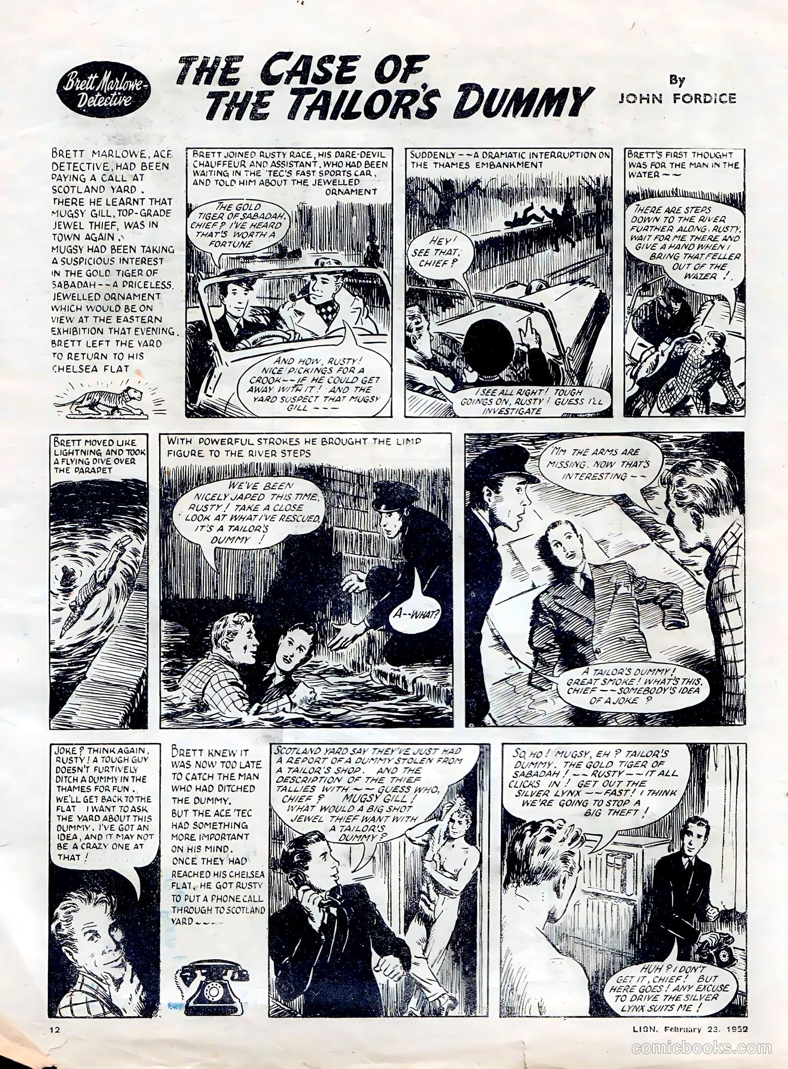 Lion #1 (1952) — page 12 of 24